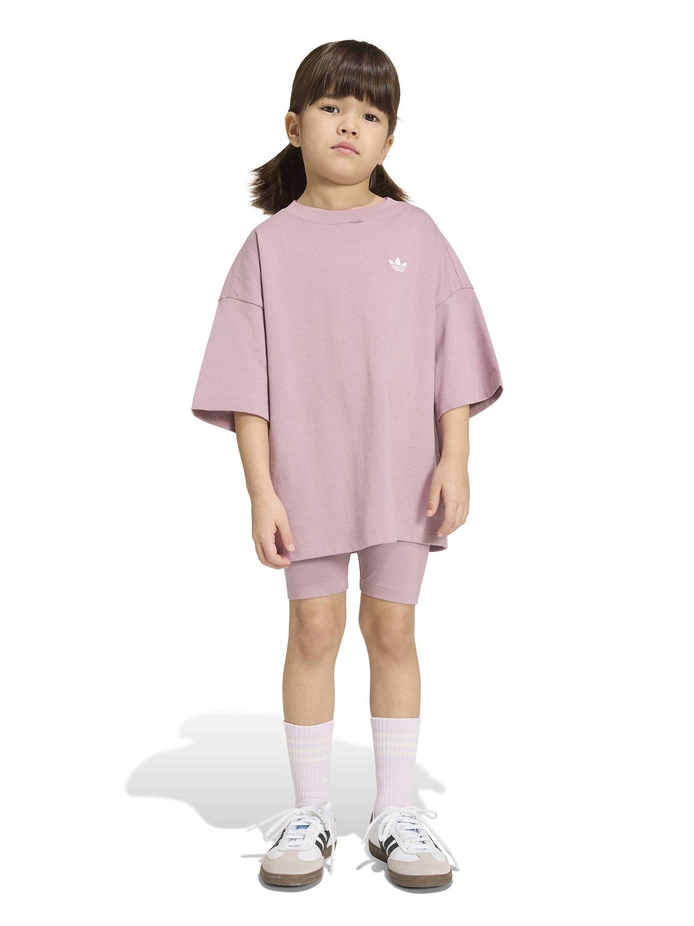 adidas Originals Kids Tee Set - Purple