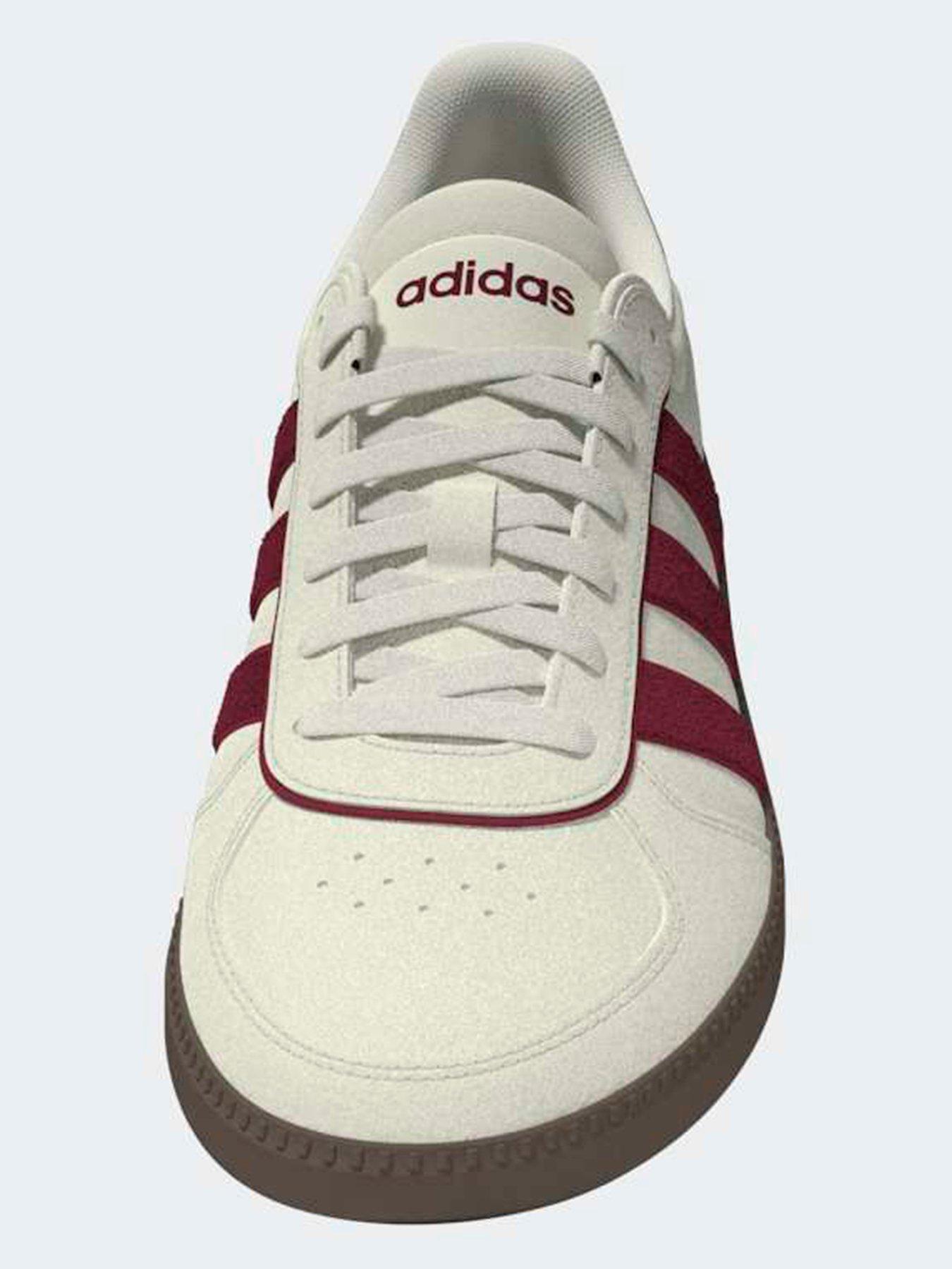 Image 4 of 7 of adidas Sportswear Womens Breaknet Sleek Trainers - White