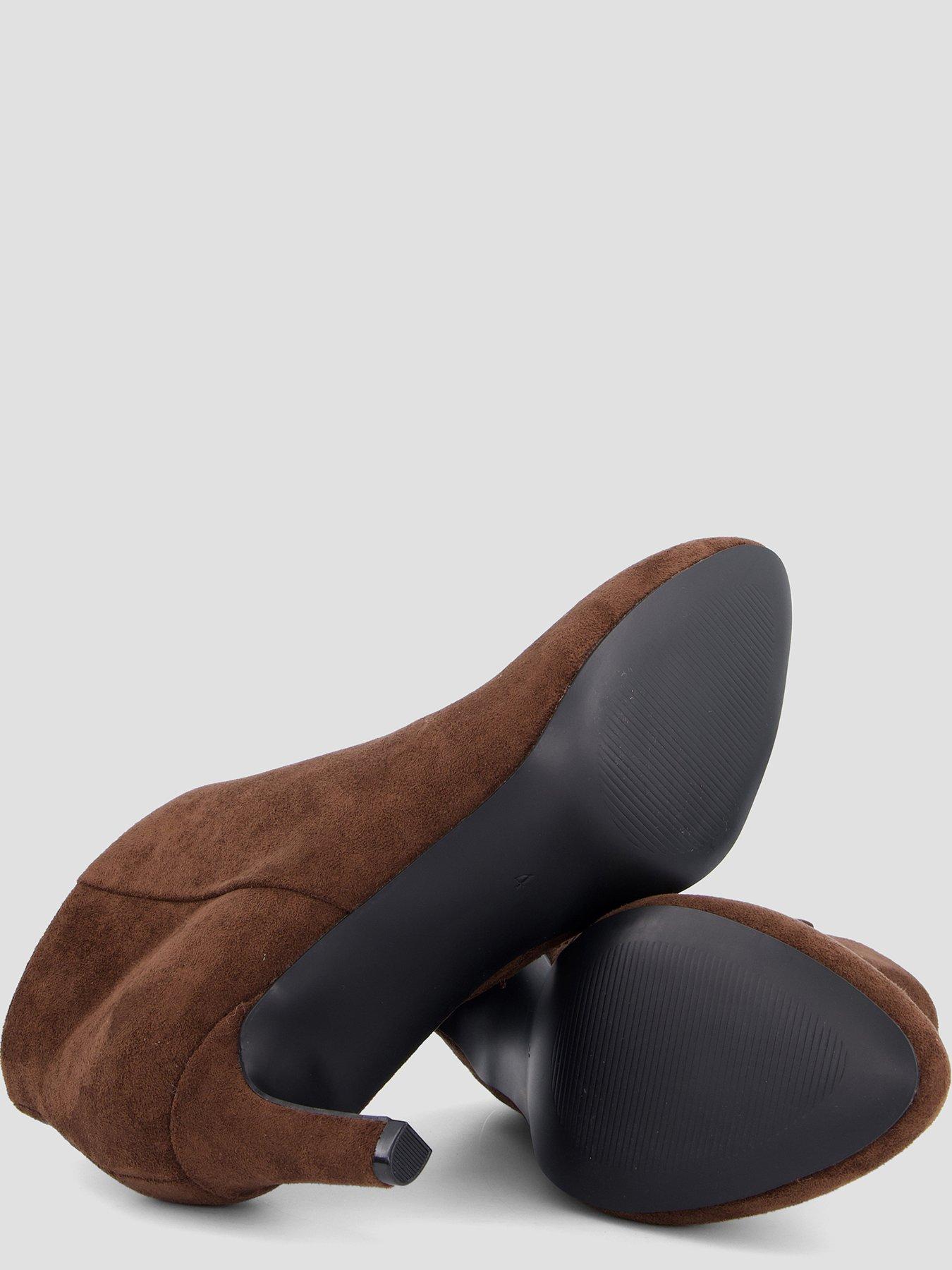 Image 4 of 7 of The Very Collection Heeled Shoe Boot