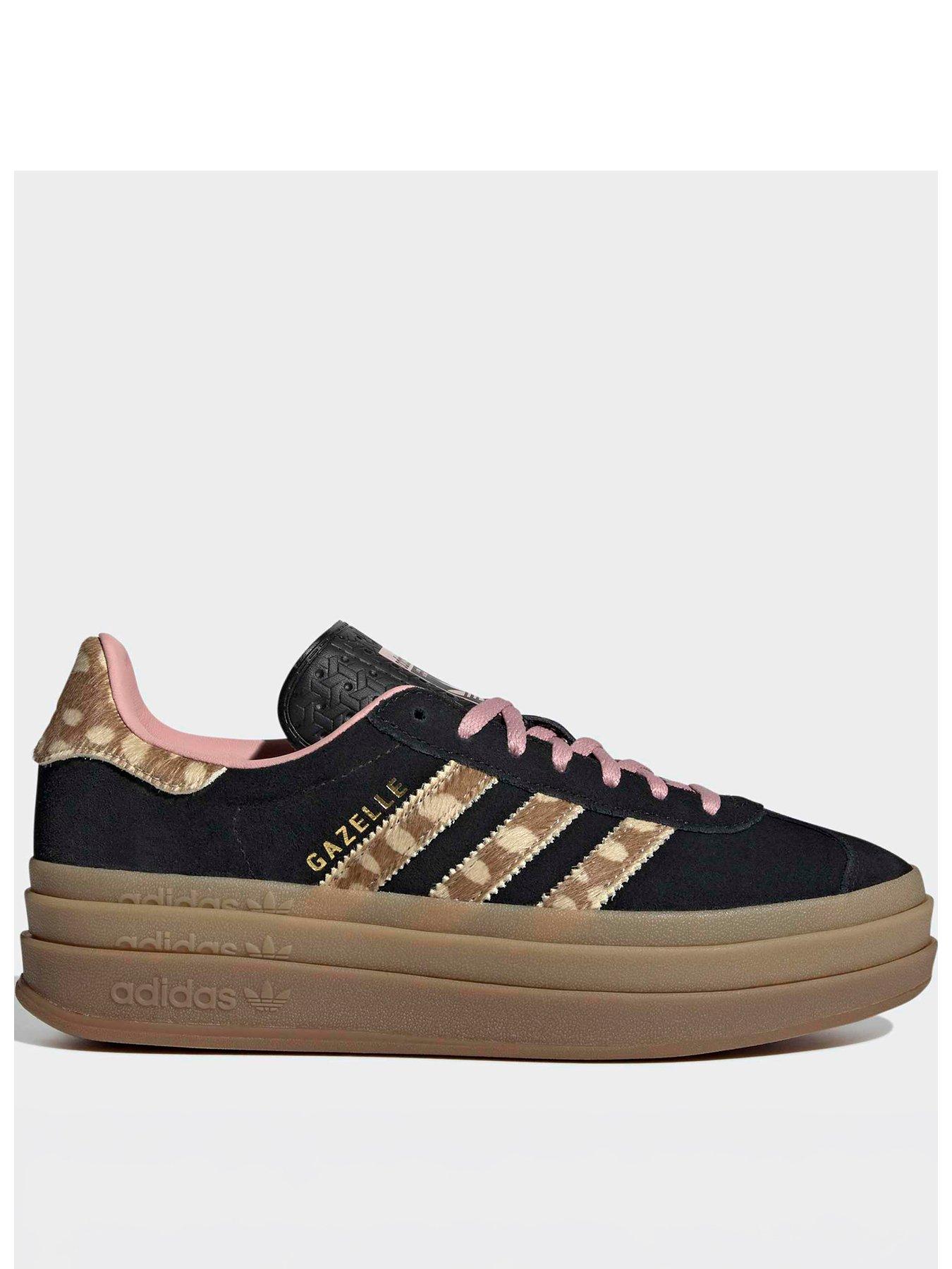 adidas Originals Womens Gazelle Bold Trainers - Black