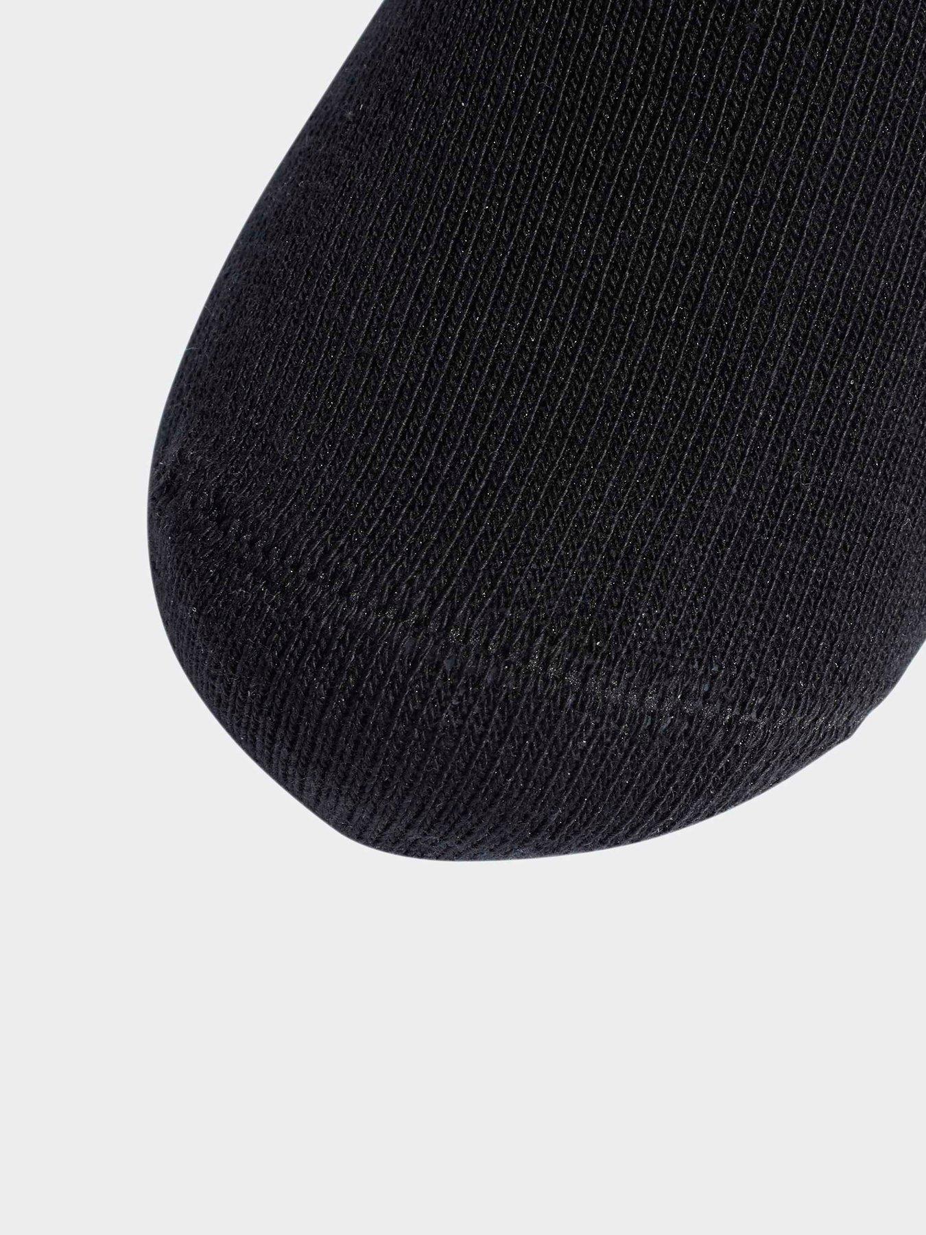 Image 3 of 4 of adidas Originals Kids 3 Stripe Crew Socks 6 Pack - Black