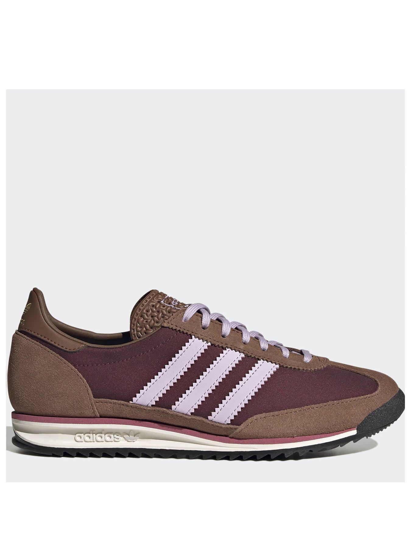 adidas Originals Womens Sl 72 Og Trainers - Burgundy