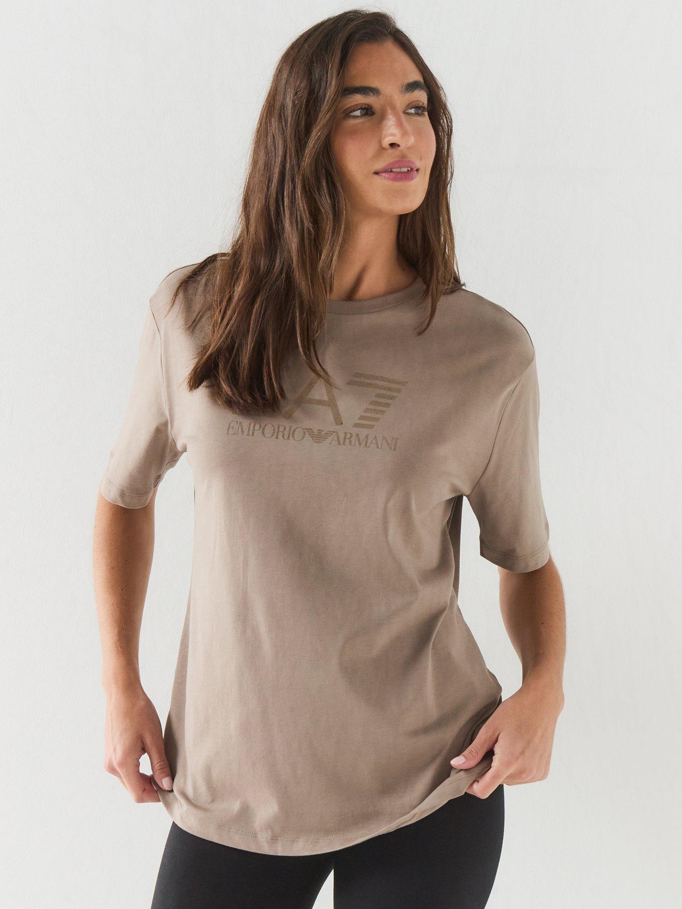 EA7 Emporio Armani Train Visibility Tee - Grey