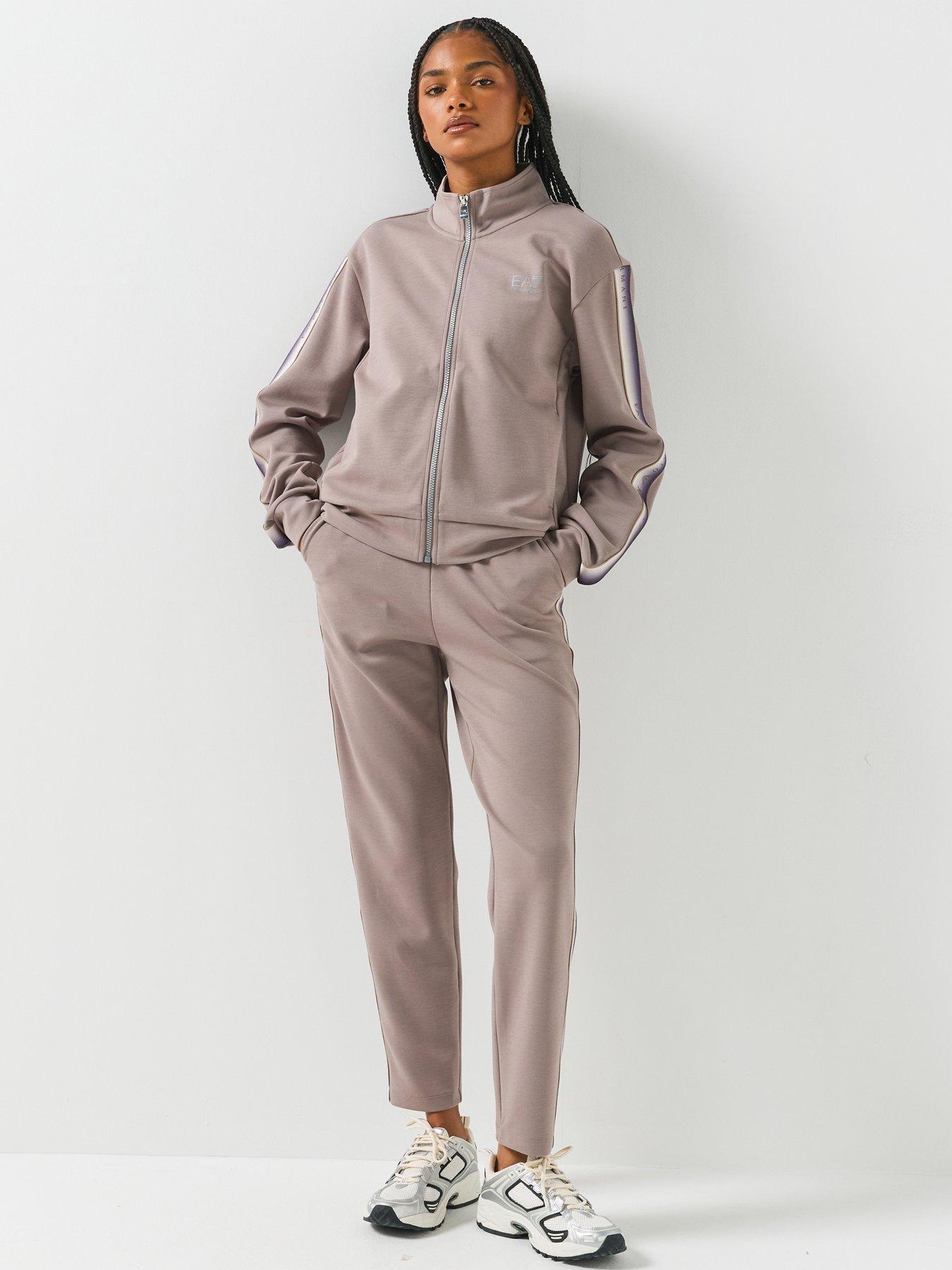 EA7 Emporio Armani Women's Track Jacket and Joggers Tracksuit Grey