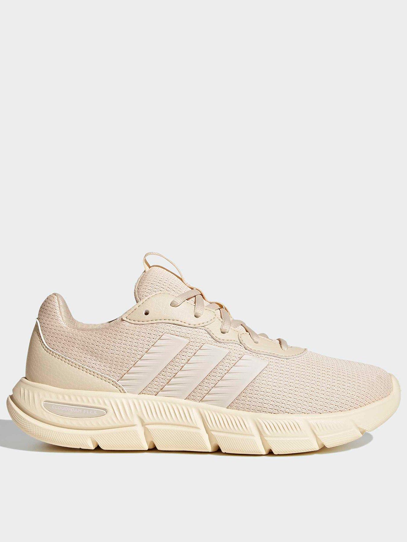 adidas Sportswear Women's Cloudfoam Flex Rapidfit Walking Shoes - Beige
