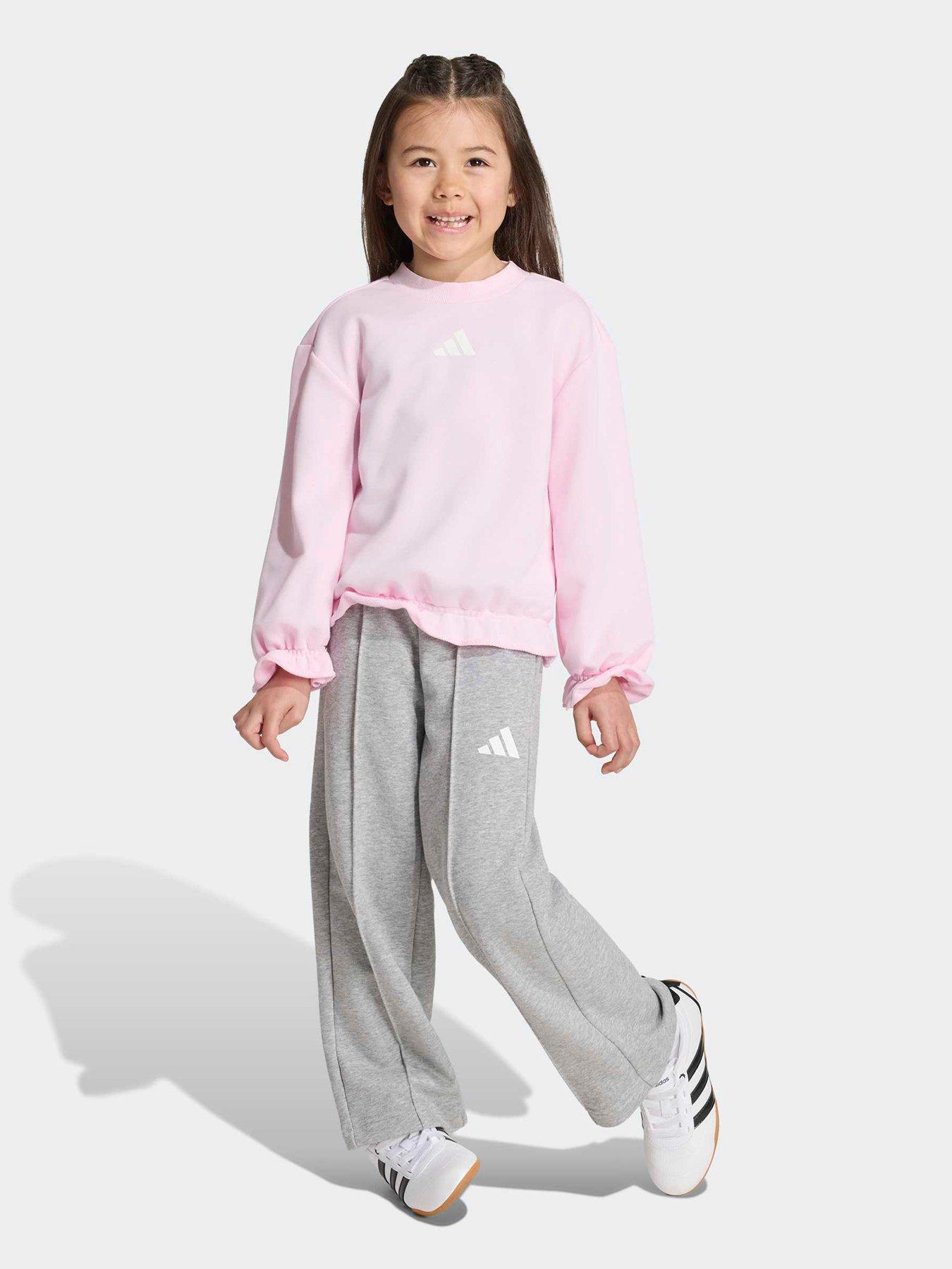 adidas Sportswear Girls Tracksuit - Pink