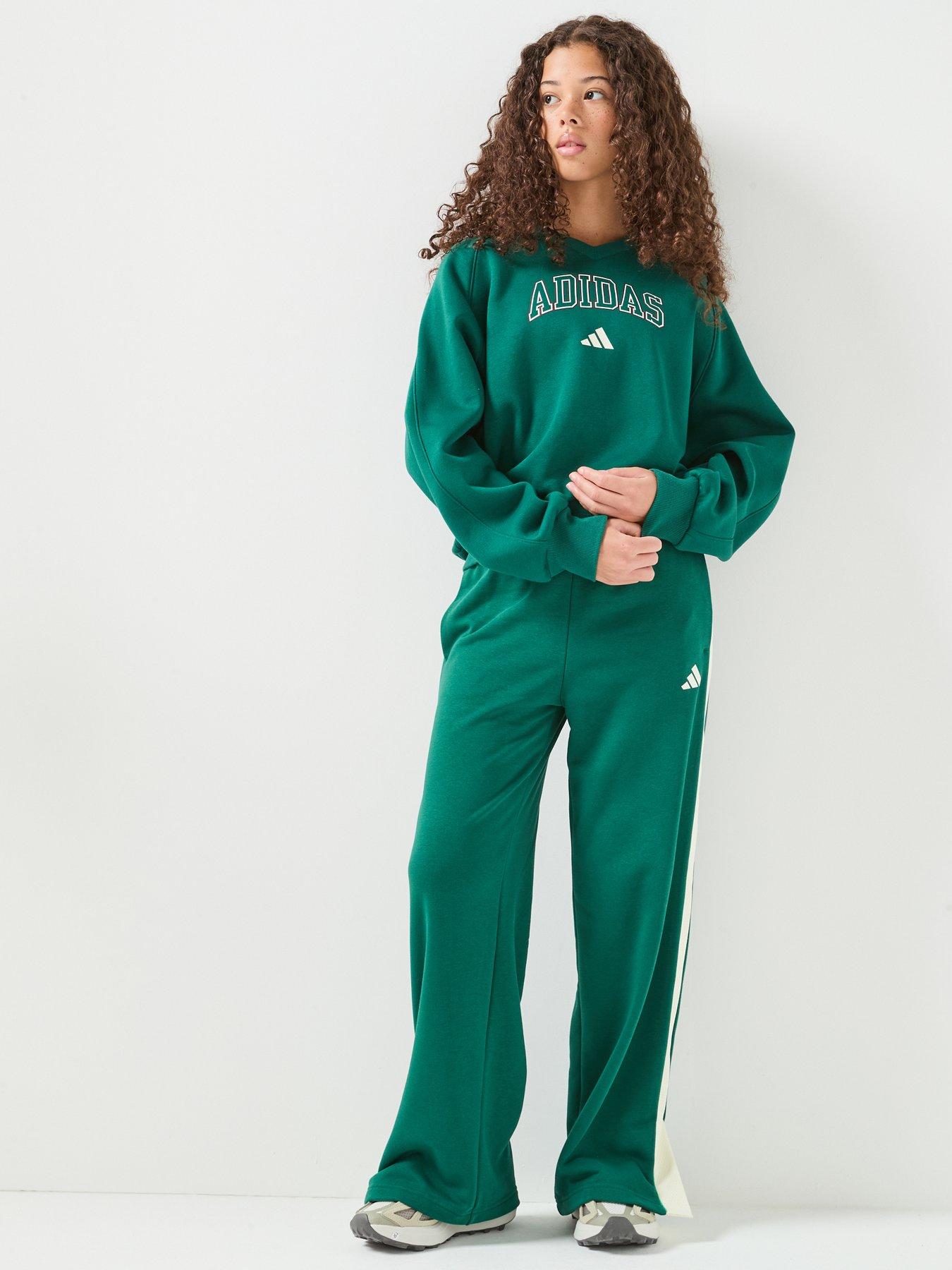 Image 5 of 6 of adidas Sportswear Junior Jogger V-neck - Green