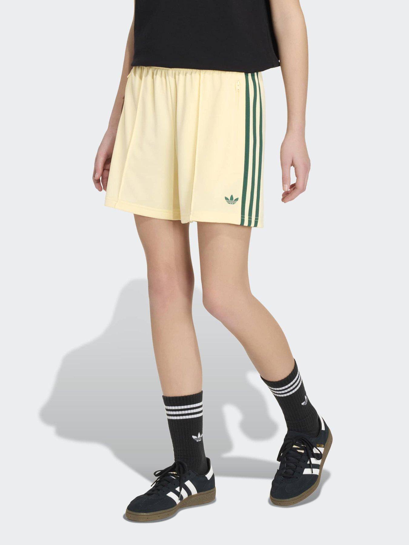 Image 1 of 6 of adidas Originals Junior Firebird Short - Yellow