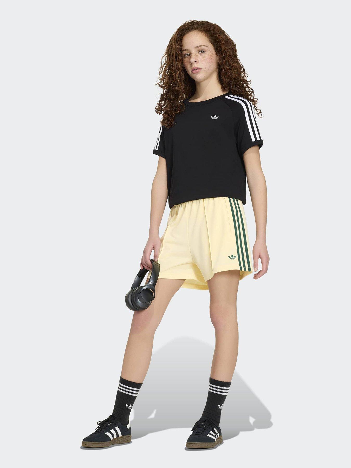 Image 3 of 6 of adidas Originals Junior Firebird Short - Yellow