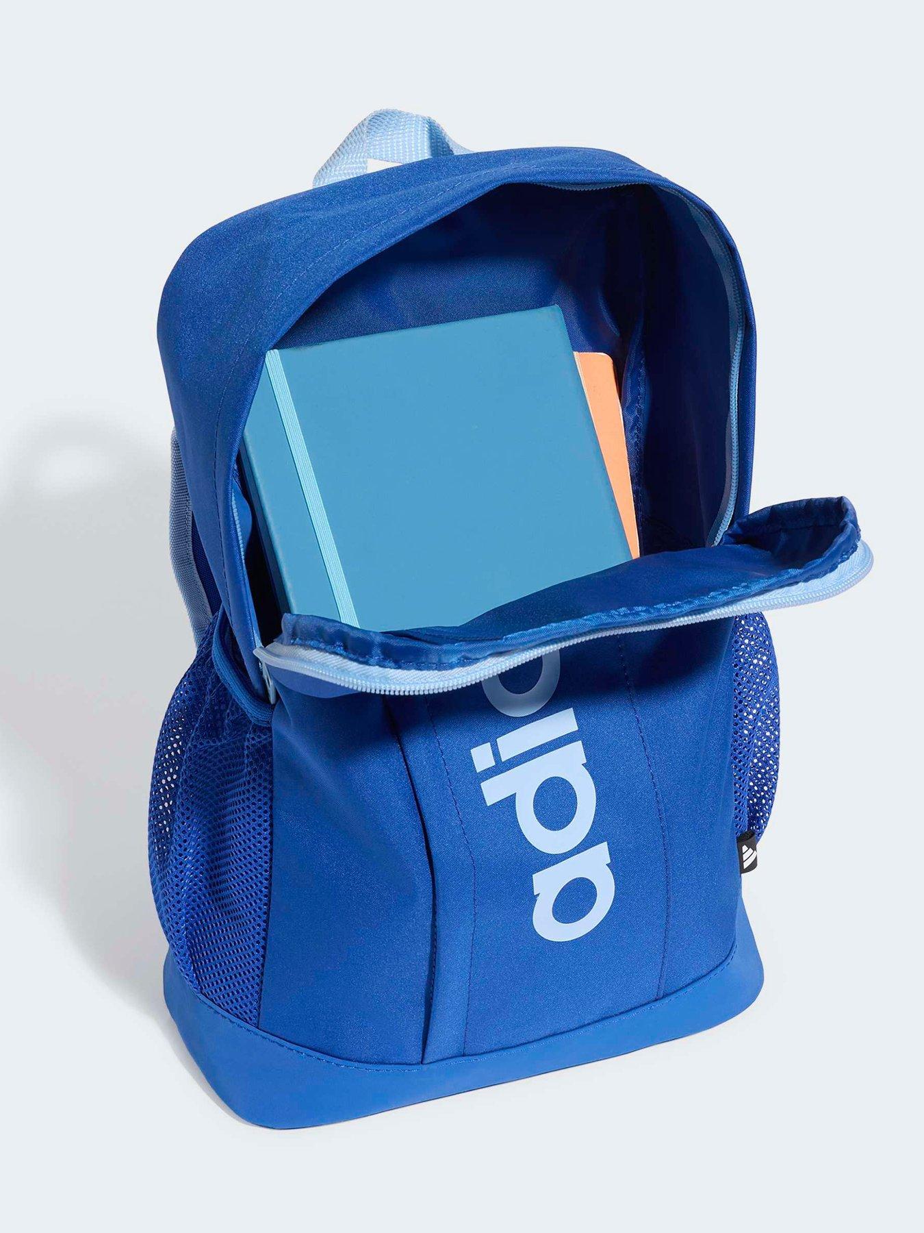 Image 4 of 6 of adidas Sportswear Kids Linear Backpack - Blue