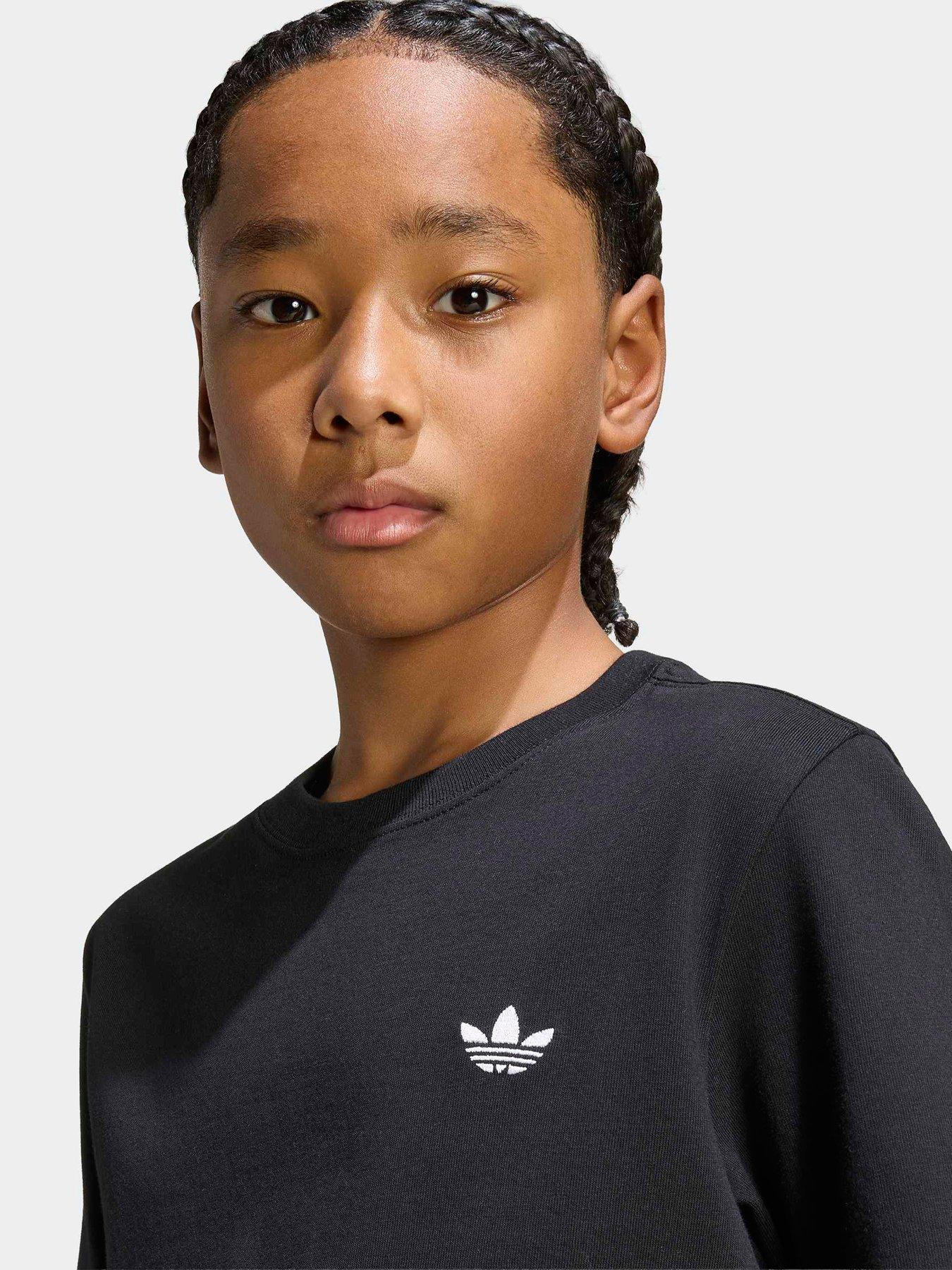 Image 5 of 7 of adidas Originals Junior Regular Tee - Black