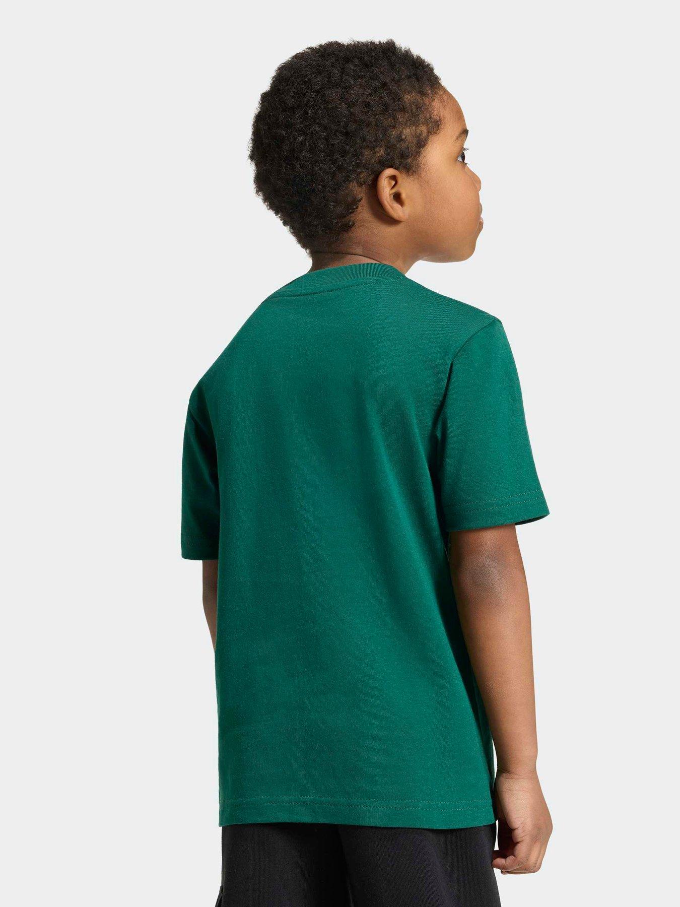Image 4 of 7 of adidas Sportswear Kids Graphic Tee - Green