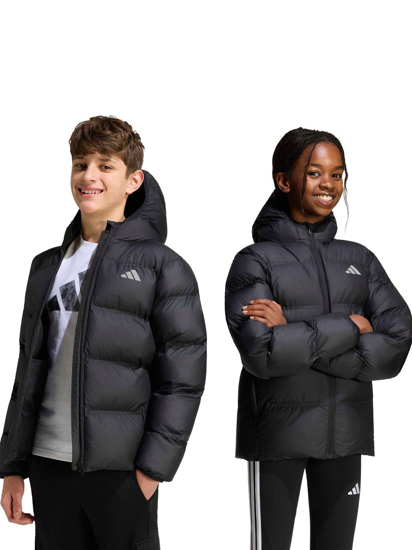 Image 1 of 5 of adidas Sportswear Junior Super Down Jacket - Black