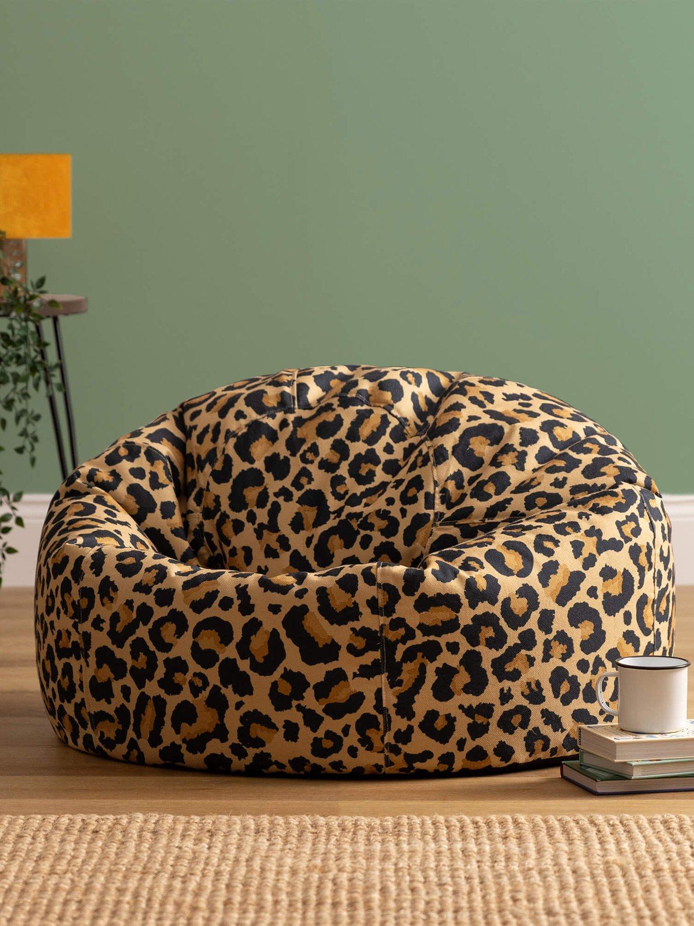 Icon Beanbags Leopard Classic Bean Bag