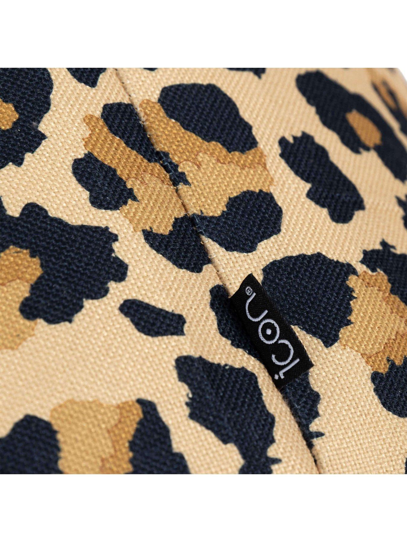 Image 6 of 6 of Icon Beanbags Dalton Leopard Recliner Bean Bag