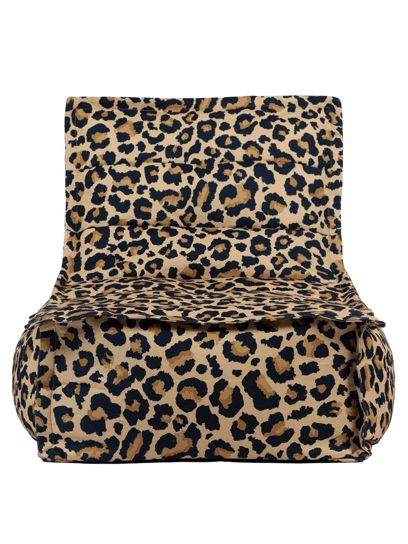  image of icon-beanbags-dolce-leopard-bean-bag