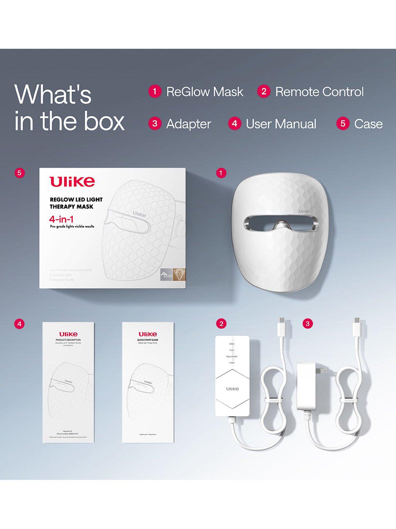 Image 7 of 7 of ULIKE ULIKE: ReGlow LED Light Therapy Mask