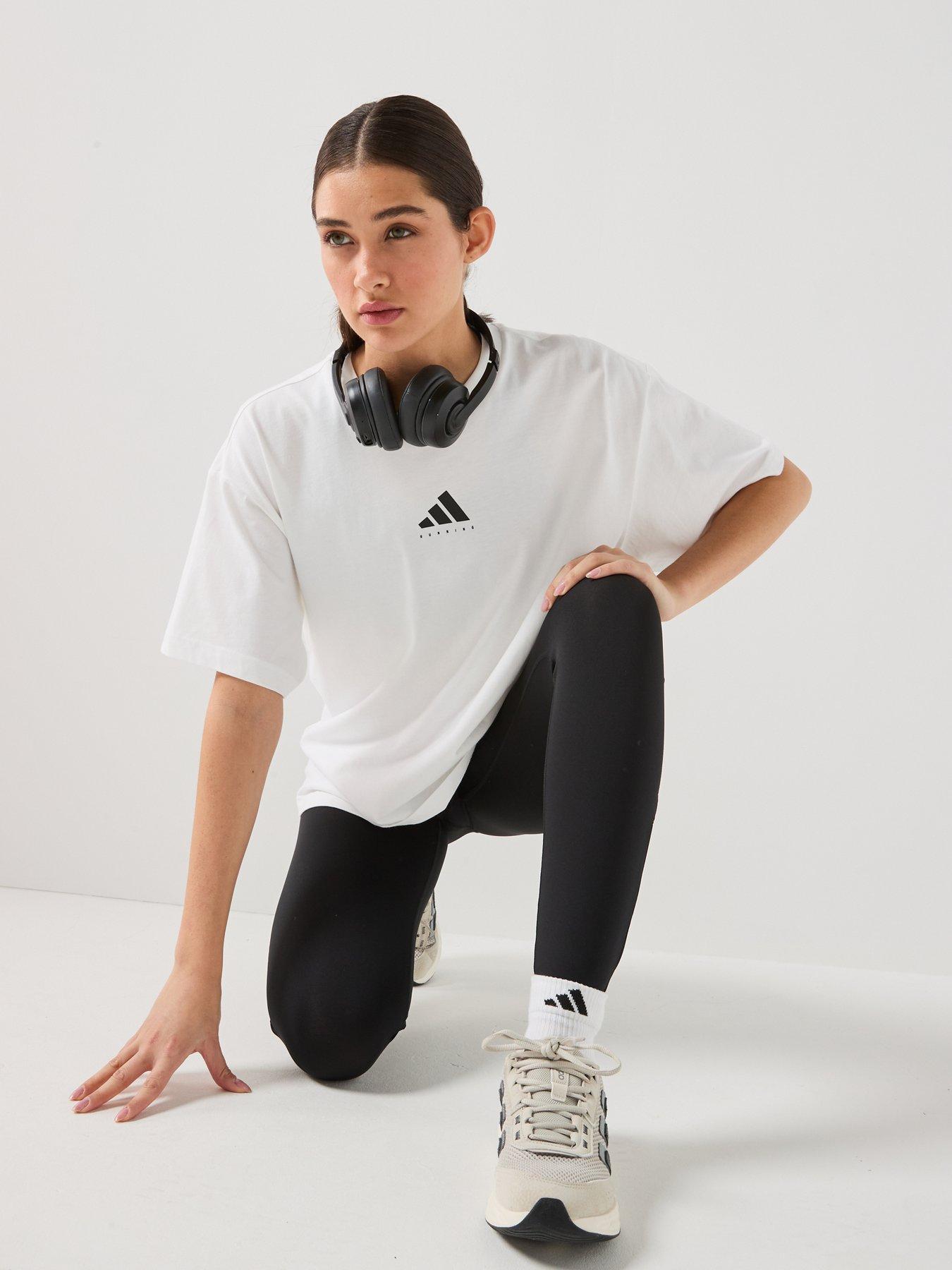 Image 4 of 6 of adidas Womens Running T-Shirt - White