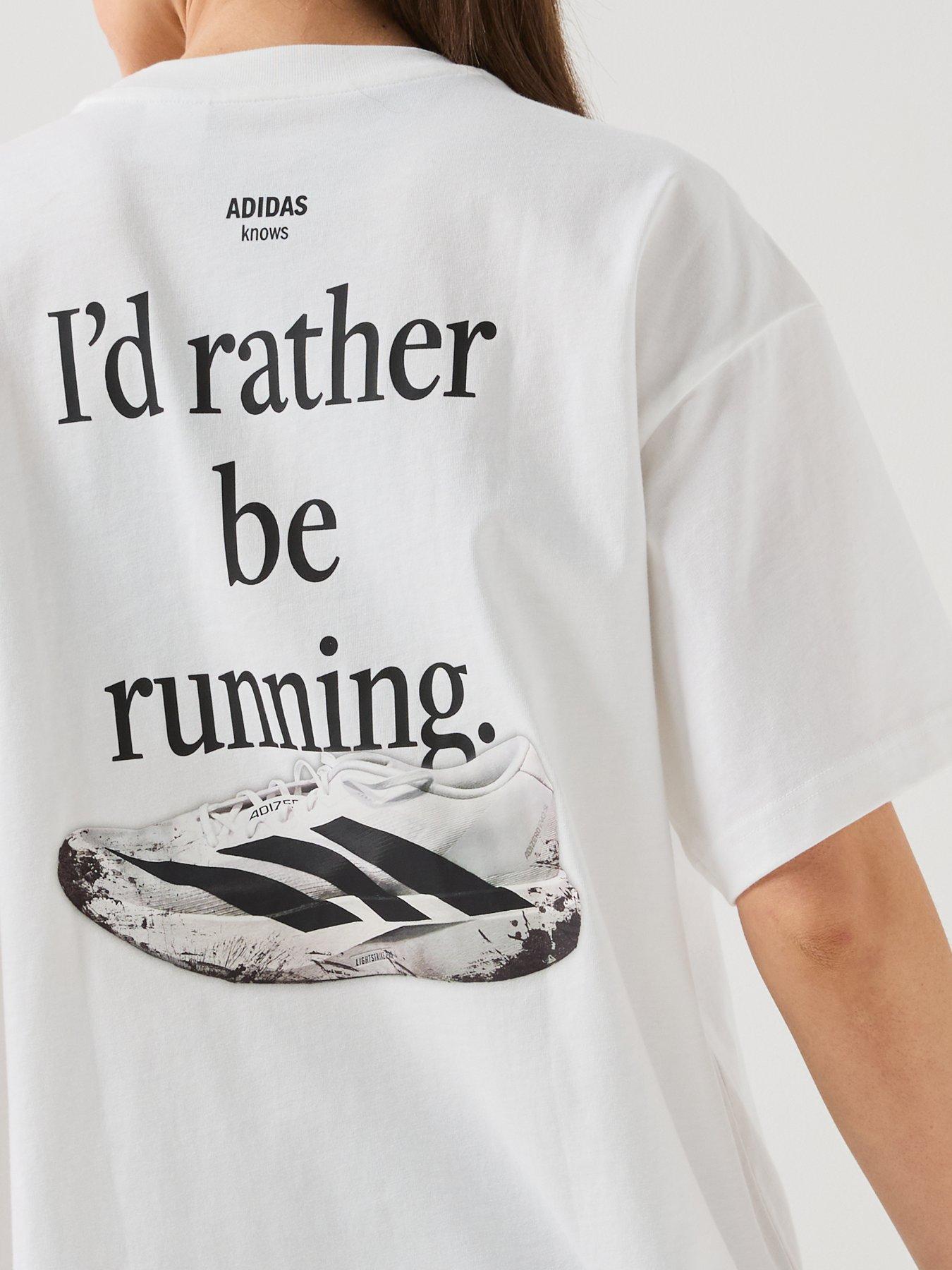 Image 5 of 6 of adidas Womens Running T-Shirt - White