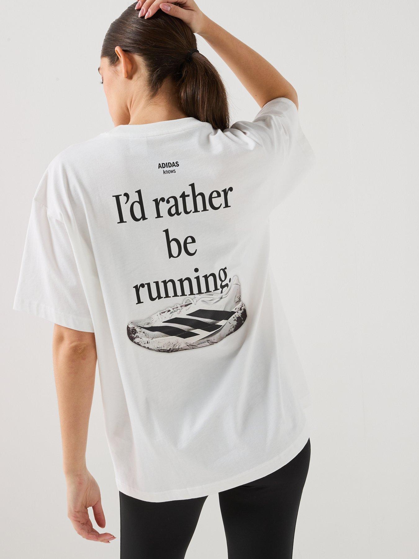 Image 6 of 6 of adidas Womens Running T-Shirt - White