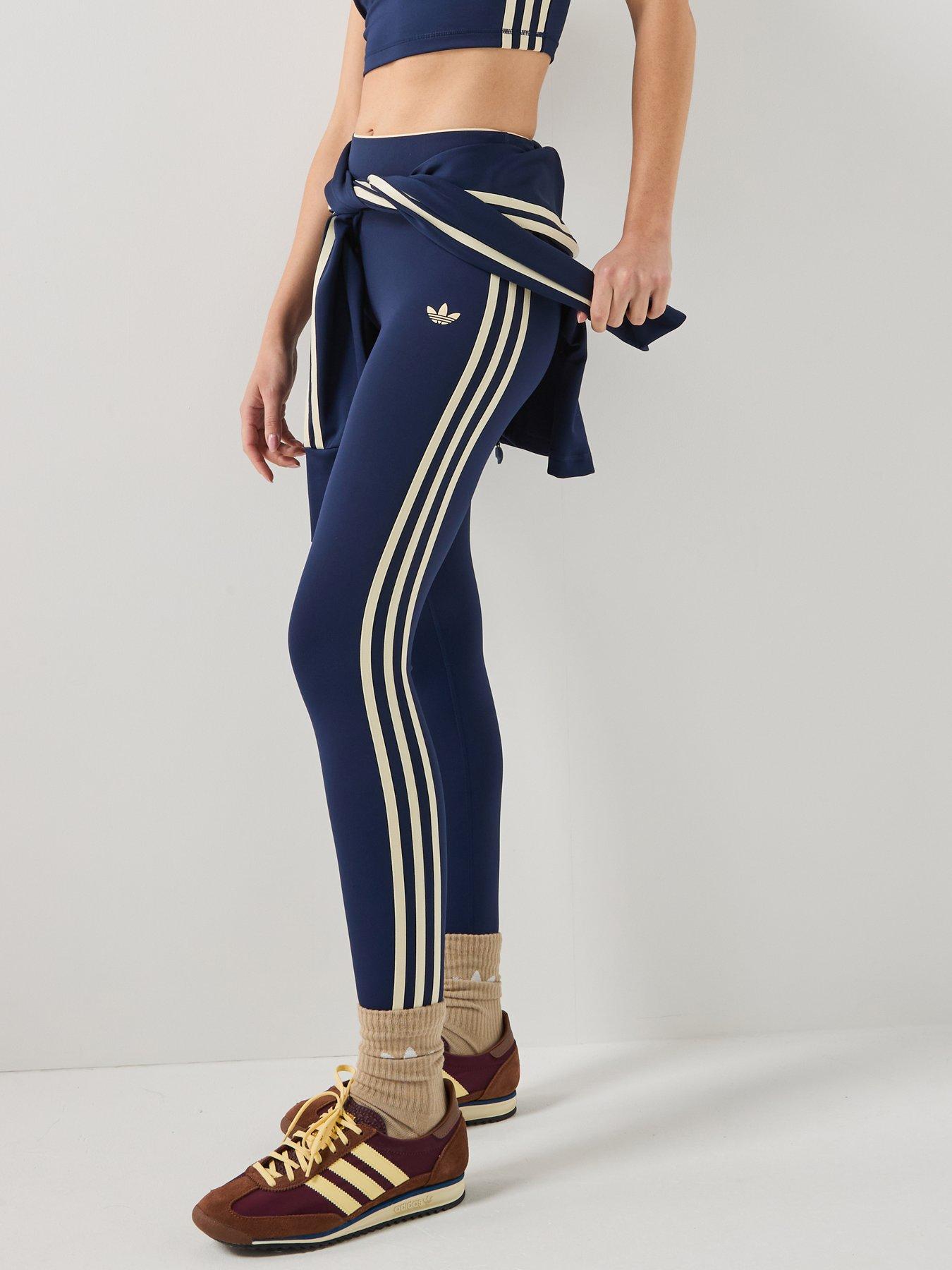 Image 1 of 6 of adidas Originals Womens Training Tights - Navy