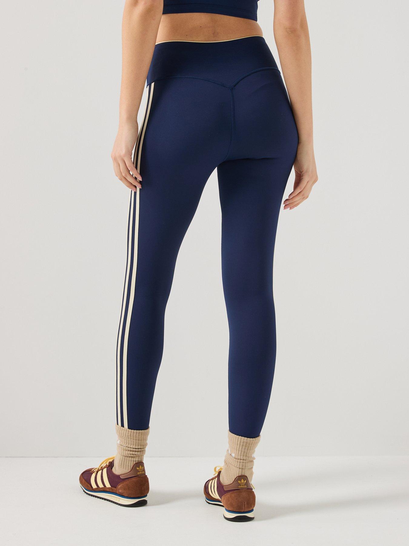 Image 2 of 6 of adidas Originals Womens Training Tights - Navy