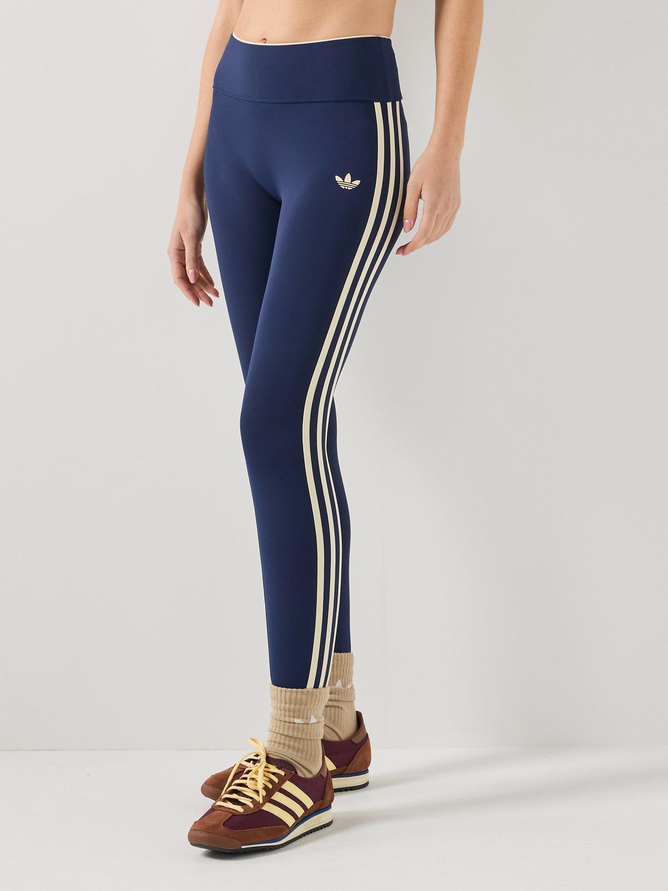 Image 5 of 6 of adidas Originals Womens Training Tights - Navy