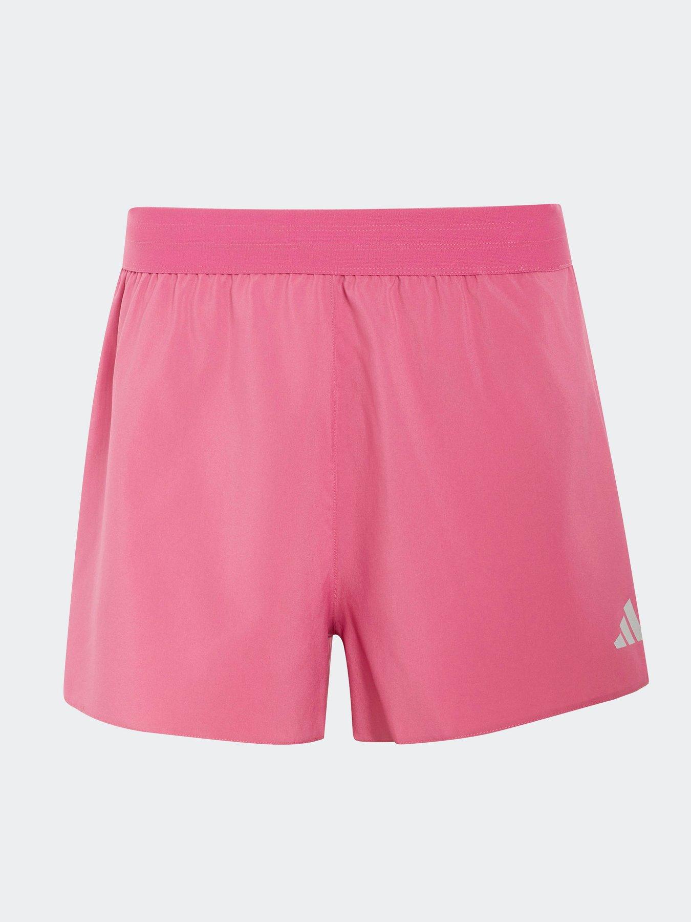 Image 6 of 6 of adidas Womens Running Adi365 4-inch Woven Shorts - Pink