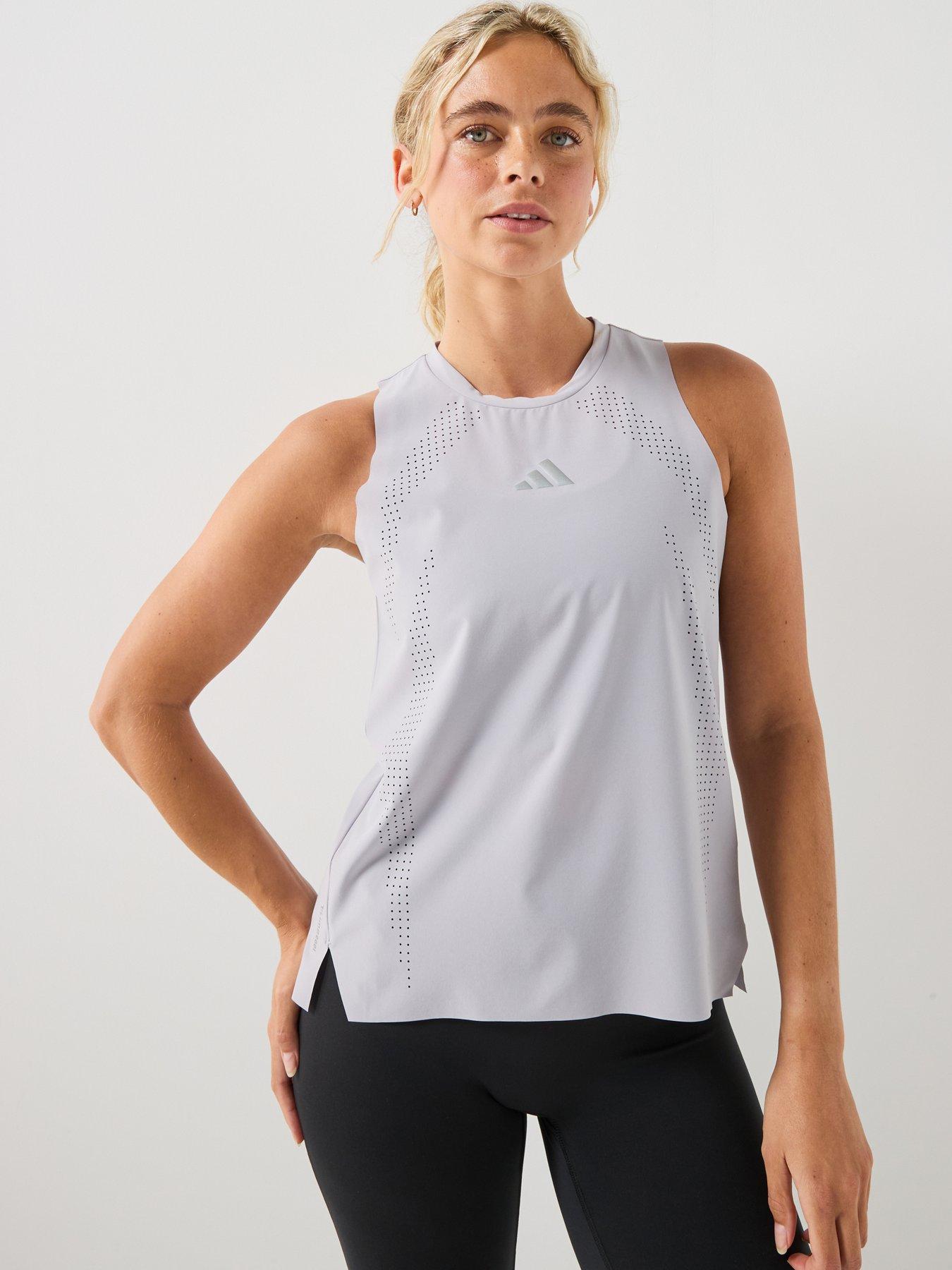 adidas Women's Running Tank Top - Grey