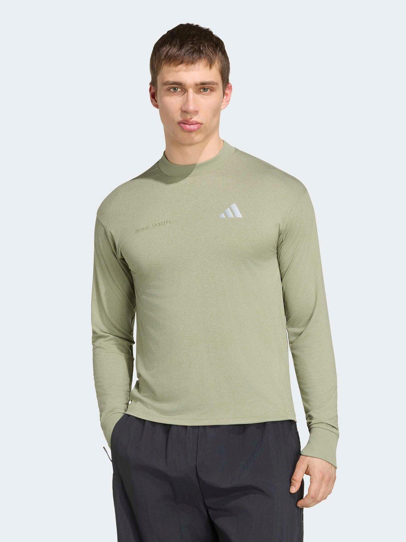 adidas Womens Running Adi365 Performance Culture Long Sleeve T-shirt - Green