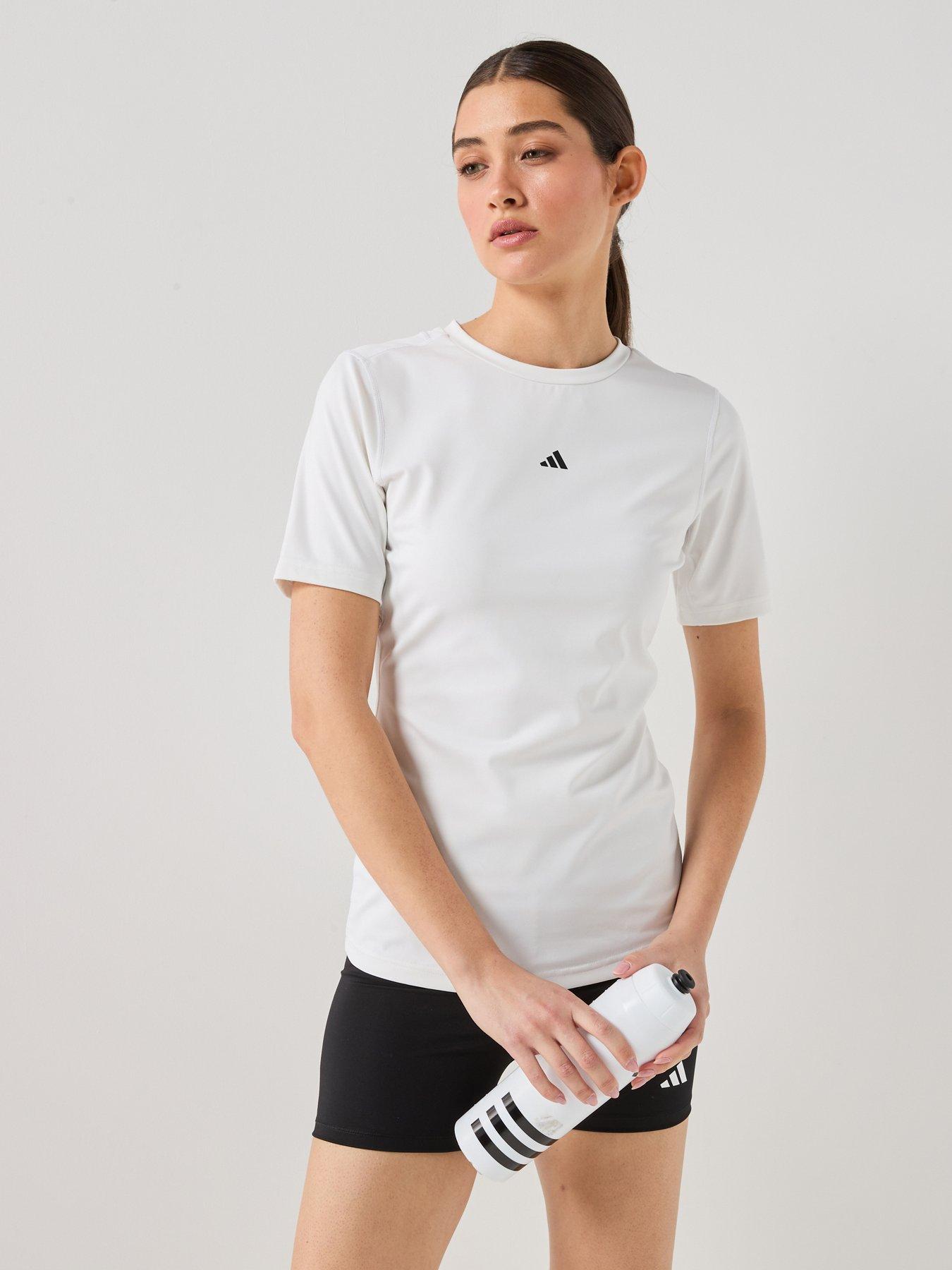 adidas Womens Training Tech Fit T-Shirt - White