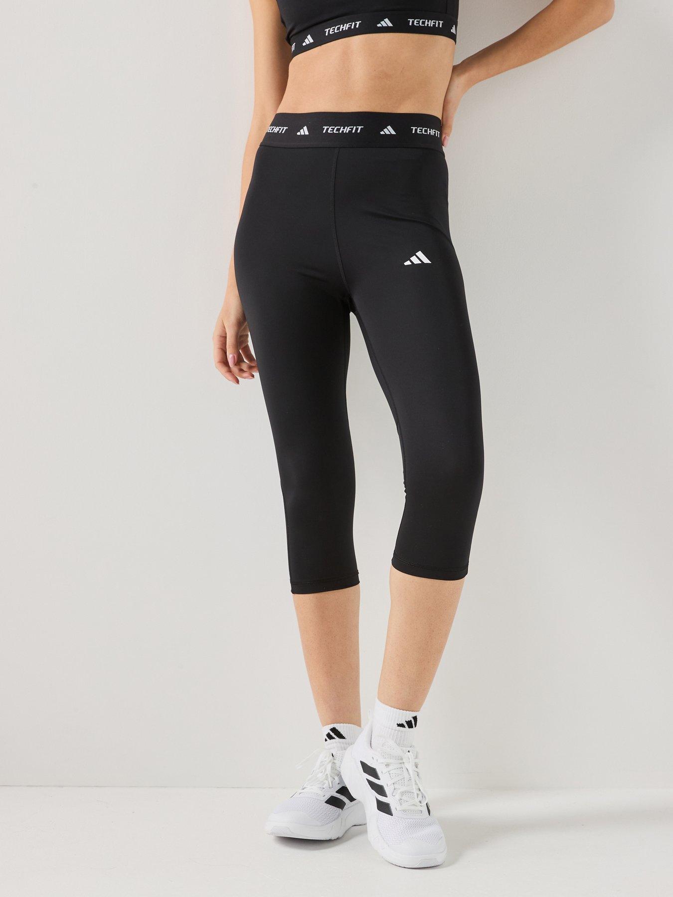 Image 1 of 6 of adidas Womens Training Techfit Tights - Black