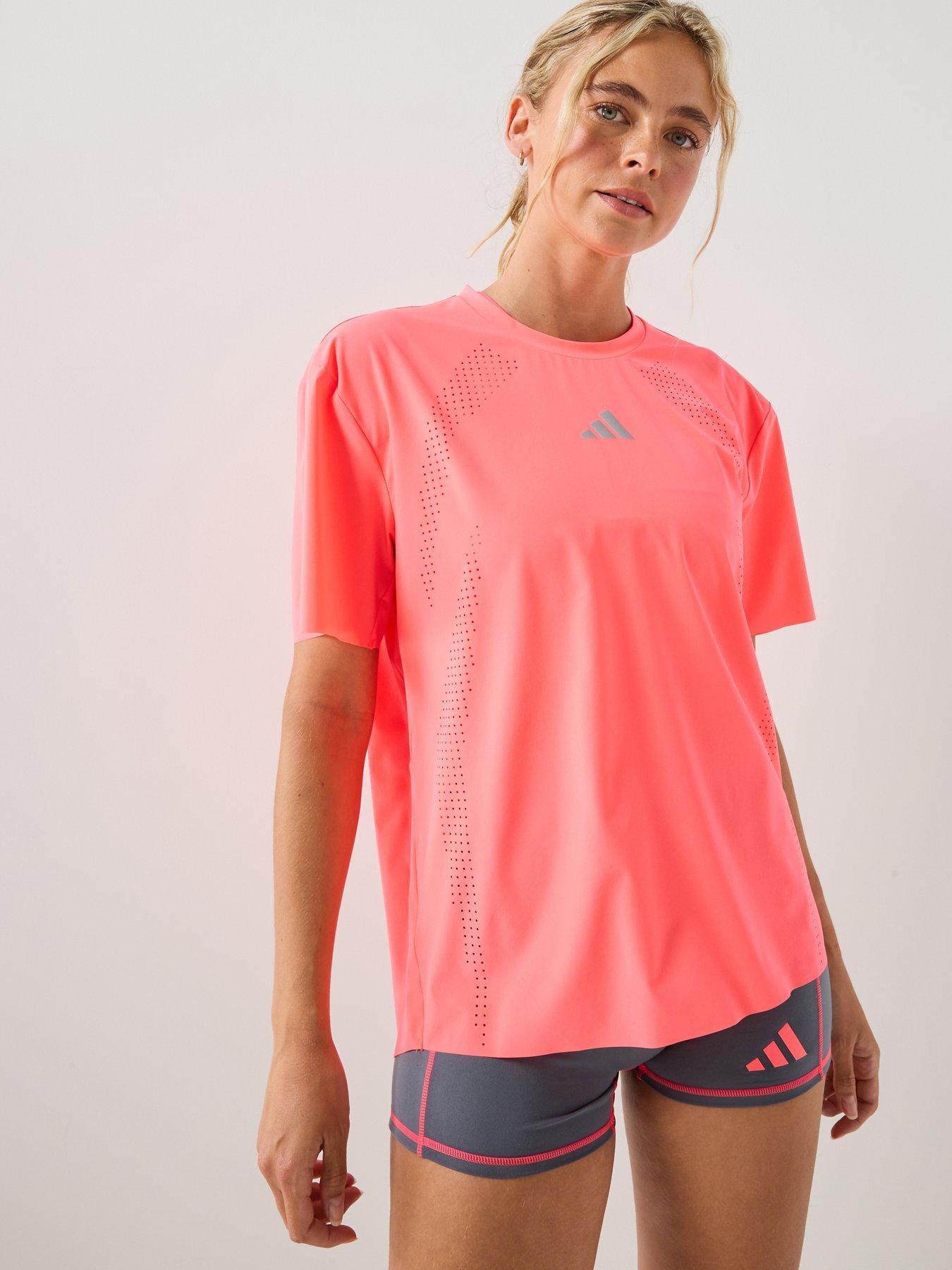adidas Womens Running Adi365 T-Shirt - Pink