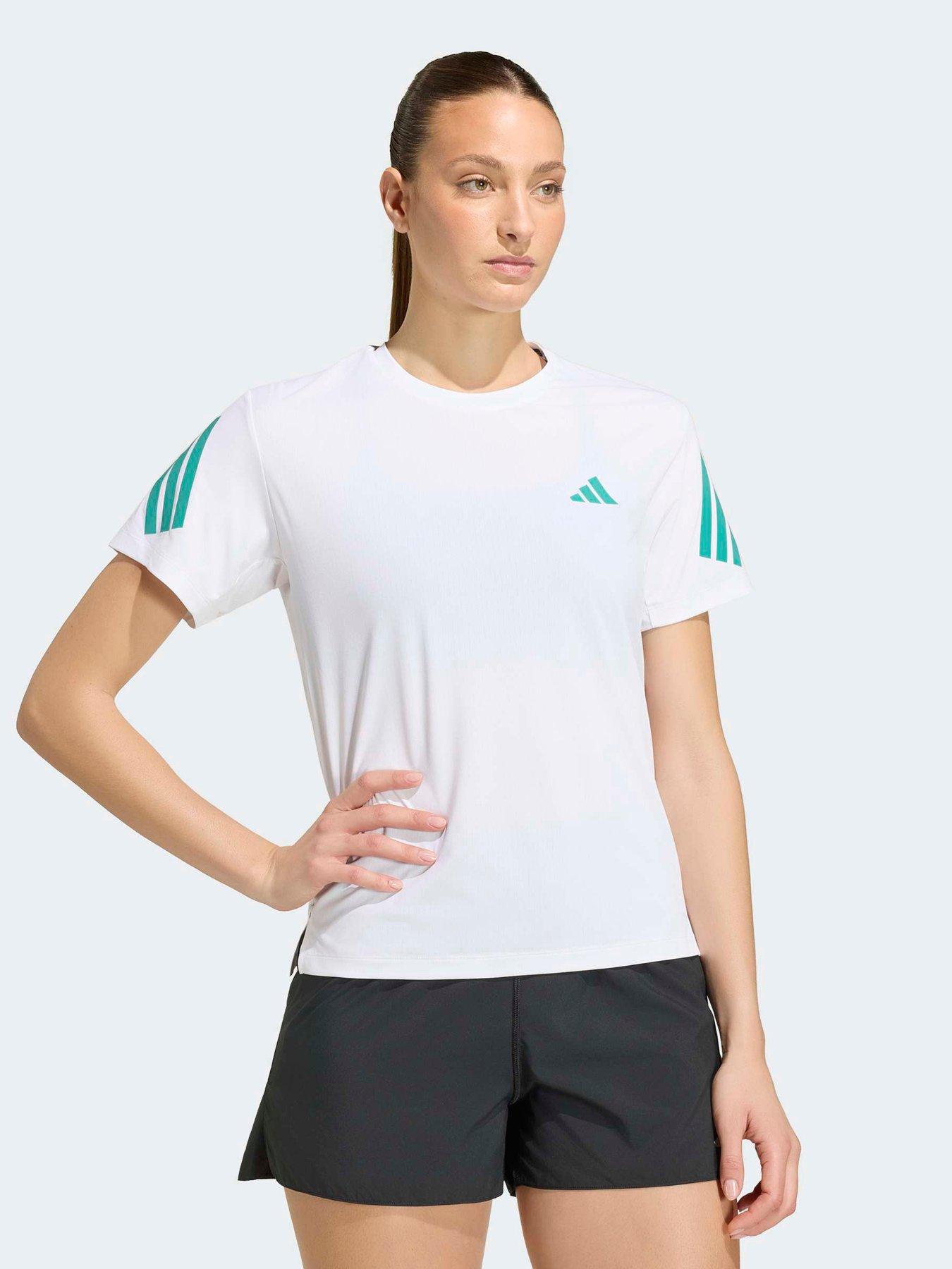 Image 1 of 6 of adidas Womens Running Adi365 T-Shirt - White