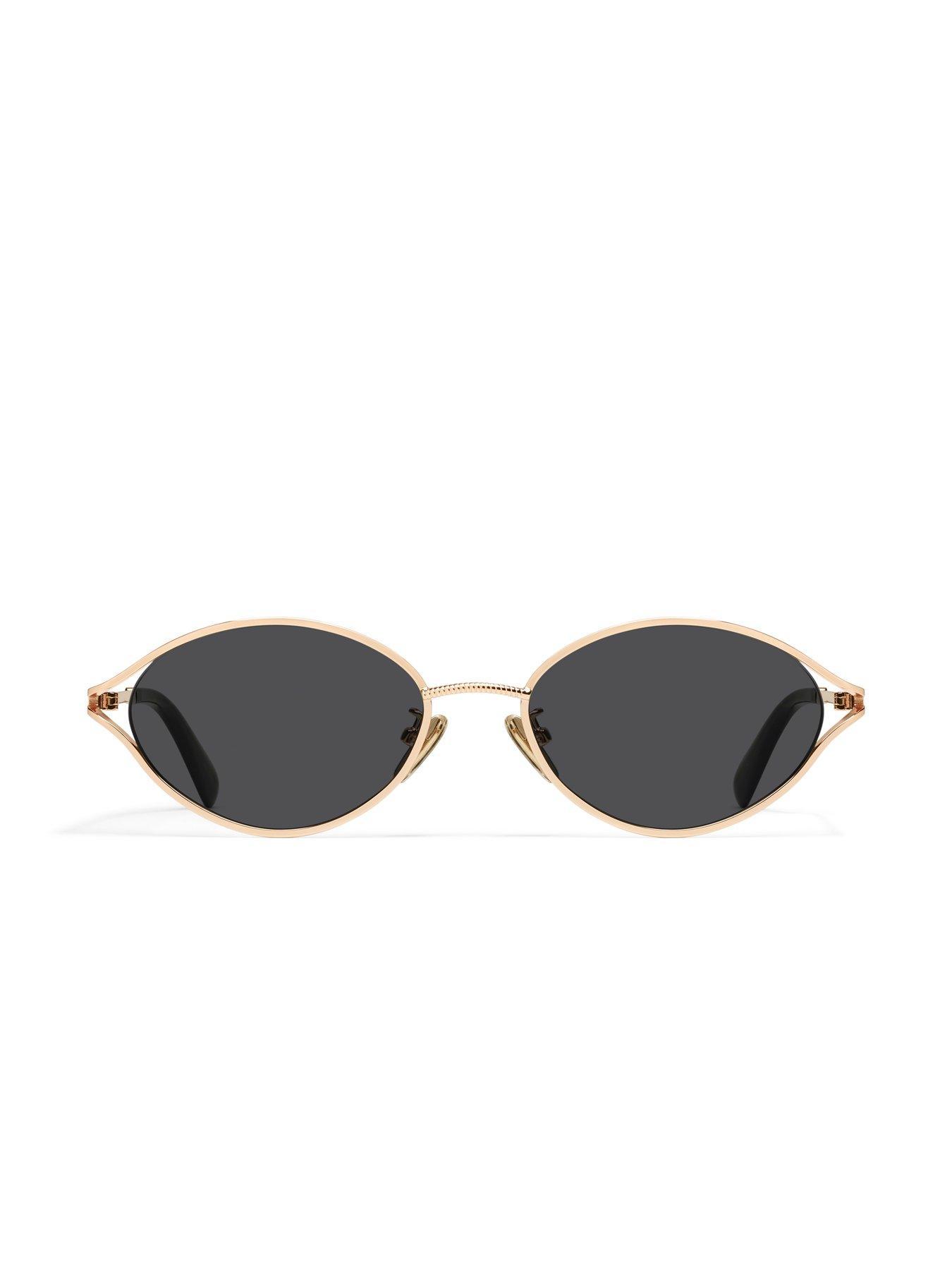Image 3 of 3 of QUAY AUSTRALIA You Wish Oval Sunglasses- Gold