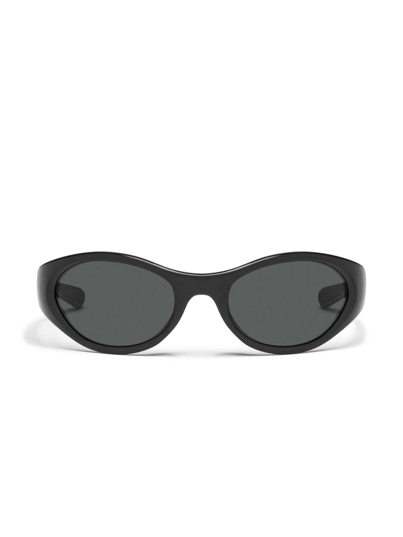 Image 3 of 4 of QUAY AUSTRALIA Main Feed Narrow Oval Wrap Sunglasses
