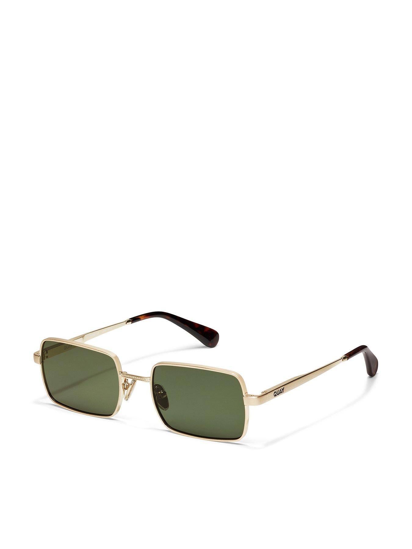 Image 1 of 2 of QUAY AUSTRALIA Dnd Narrow Rectangle Sunglasses