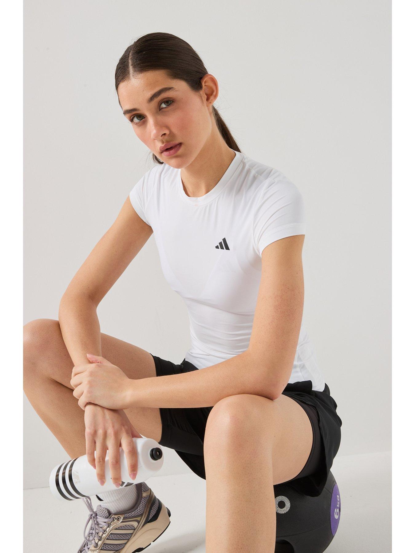 adidas Women's Training Workout Essentials T-Shirt - White