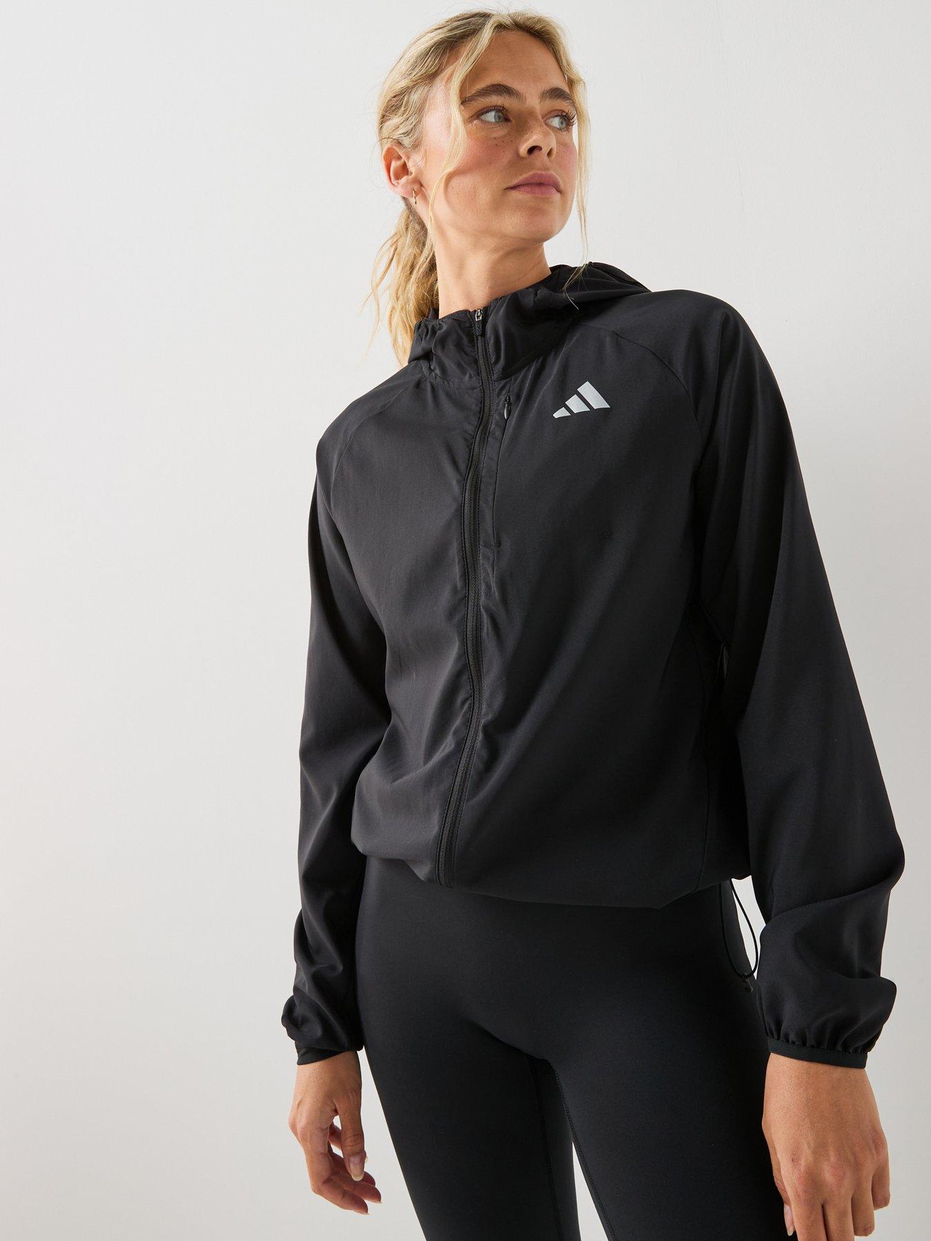 adidas Women's adi365 Running Essentials Jacket - Black