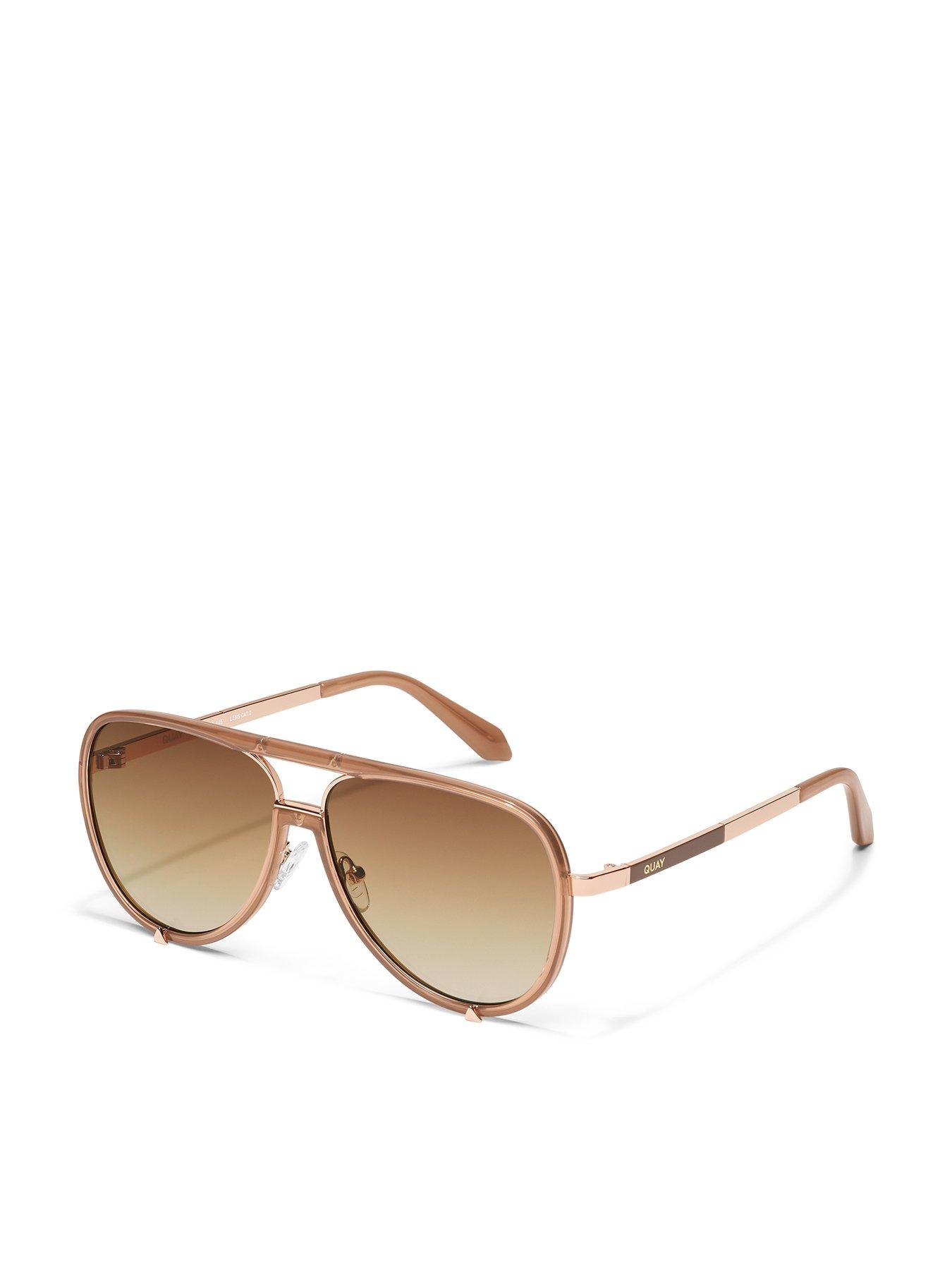 Image 1 of 2 of QUAY AUSTRALIA High Profile Aviator Sunglasses