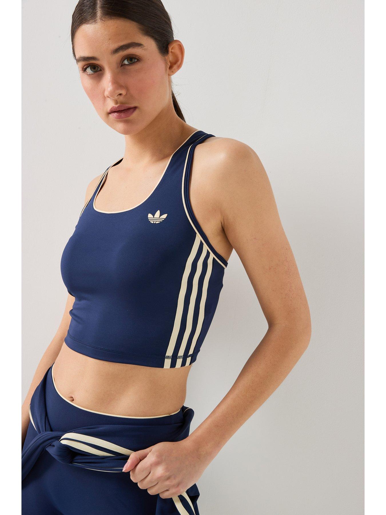 adidas Originals Womens Training Tank - Navy