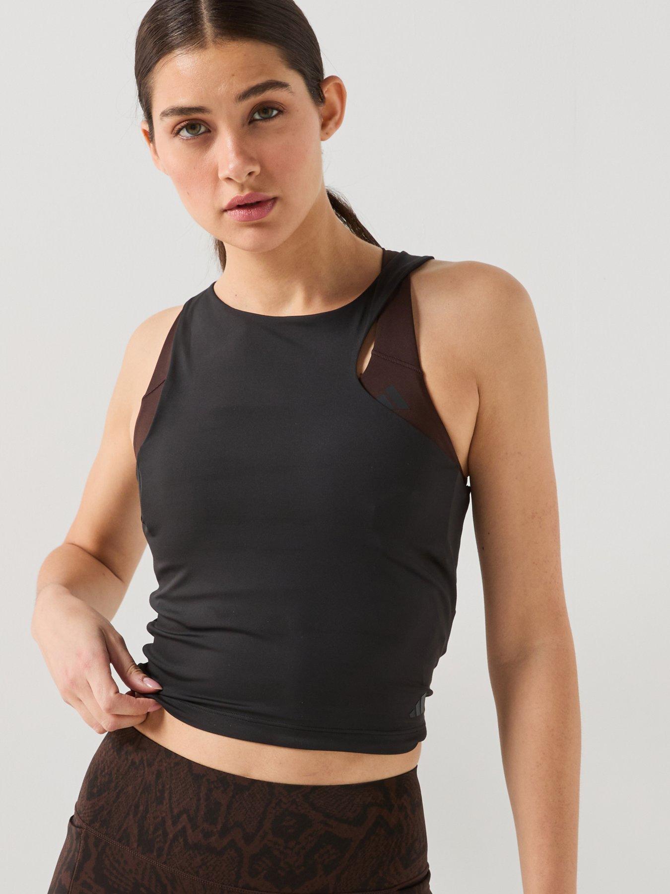 adidas Womens Training Motion Tank - Black