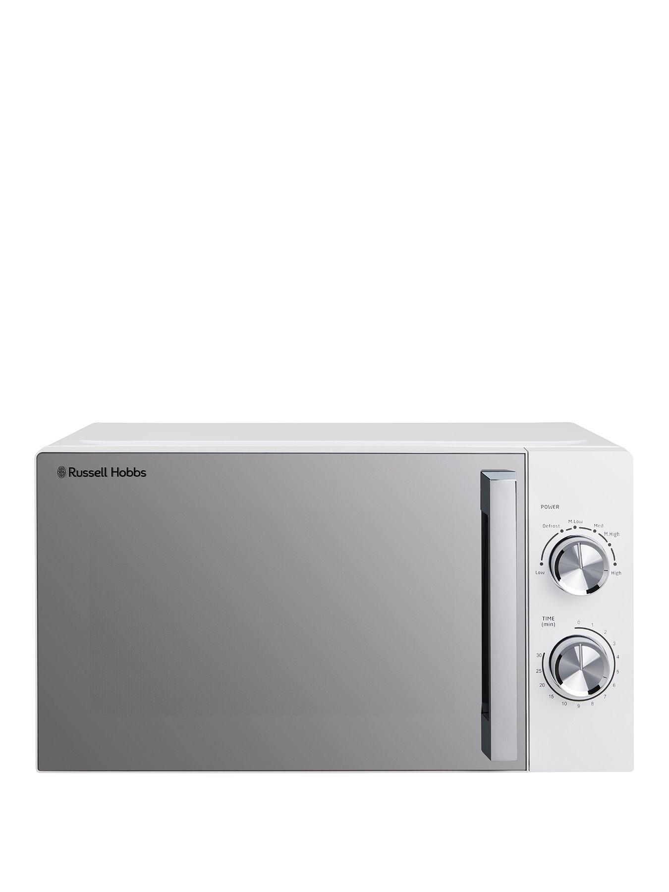 Image 1 of 7 of Russell Hobbs RHM1735, 17L 700W Manual Microwave in White