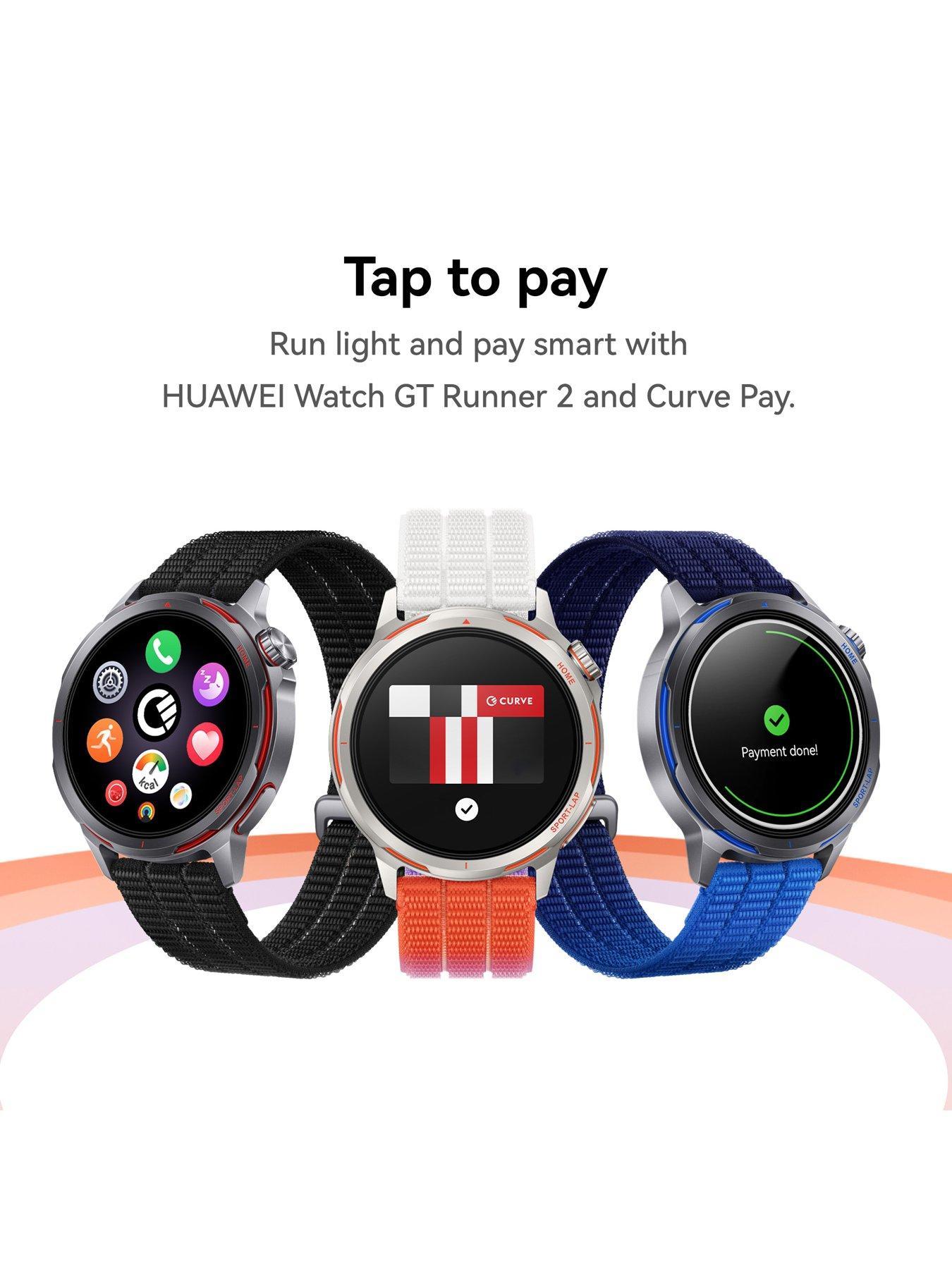 Image 4 of 7 of Huawei Huawei GT Runner 2 Midnight Black