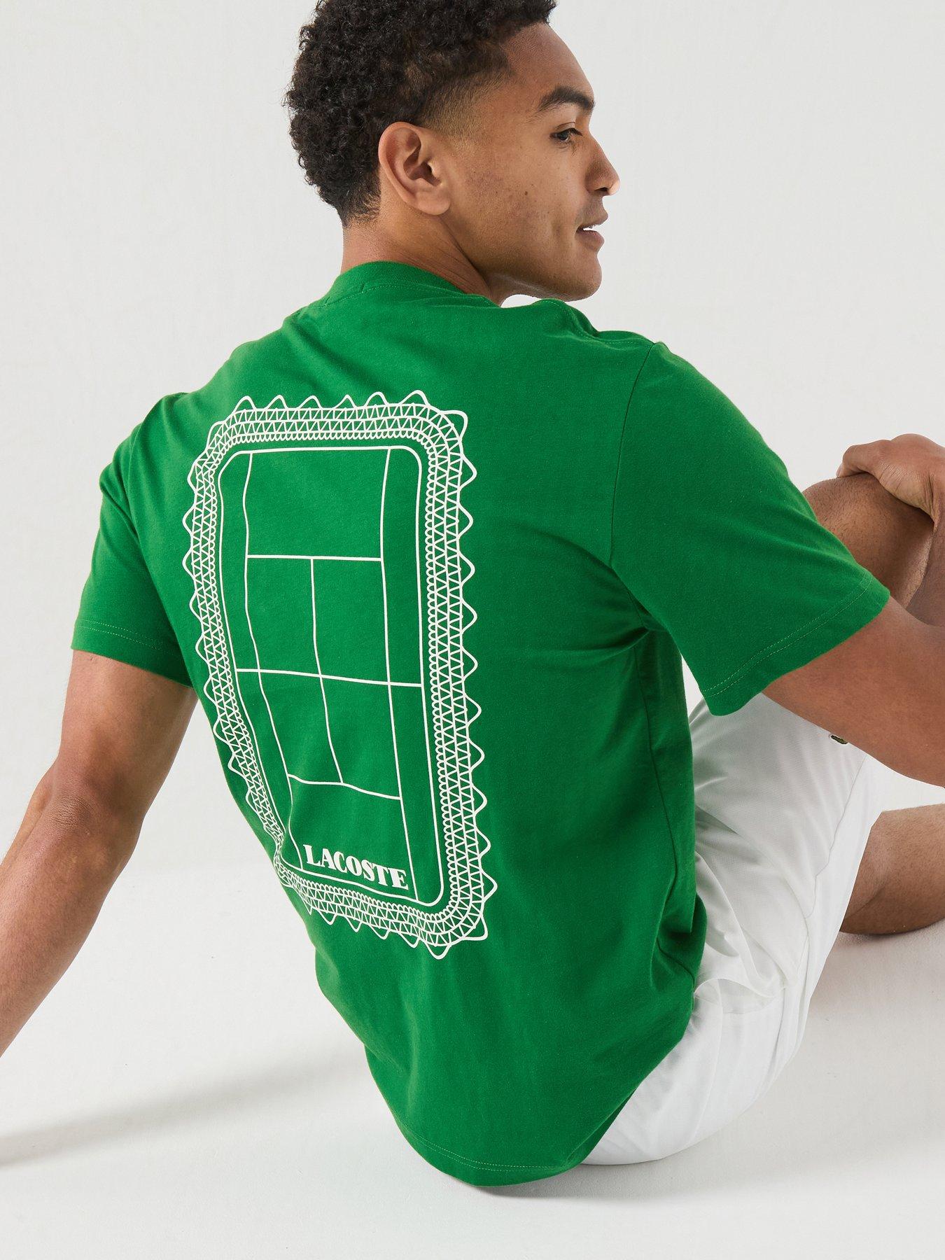 Lacoste Premium Back Graphic T-Shirt - Green
