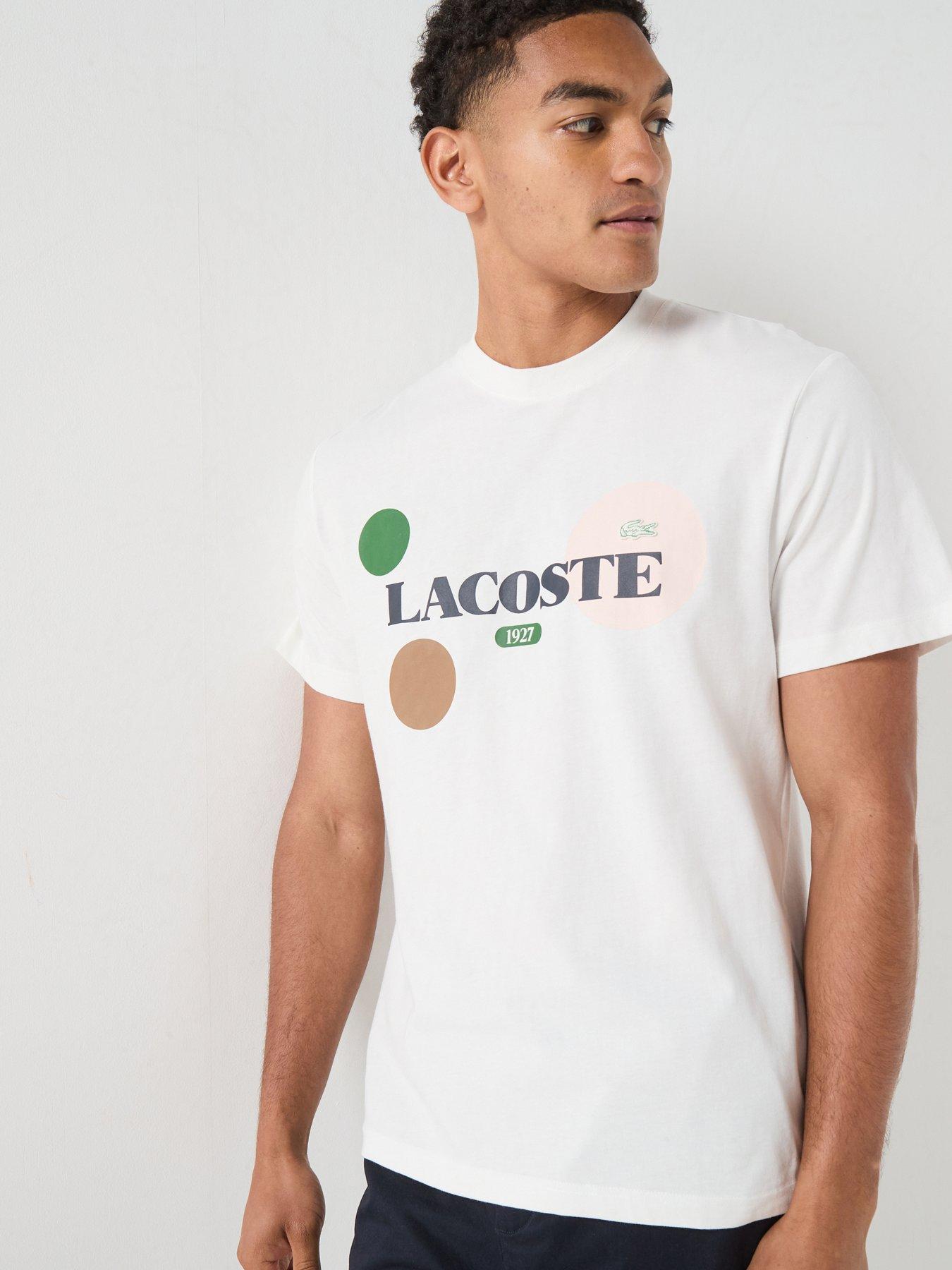 Lacoste Premium Graphic T-Shirt - White