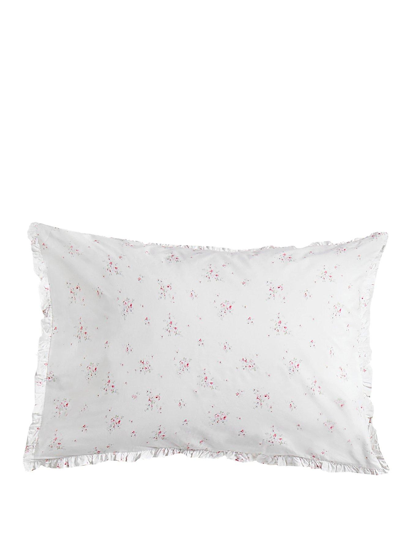 Image 2 of 7 of Shabby Chic Rosabelle Quilt Set White &amp; Pink