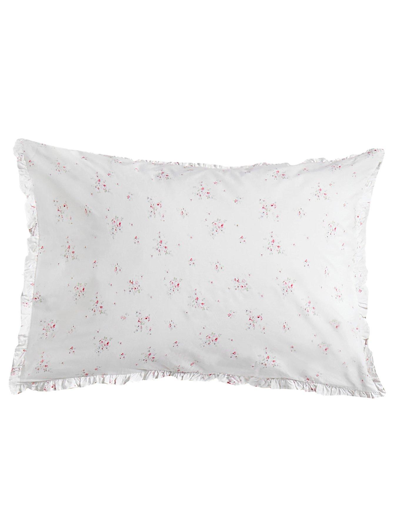 Image 7 of 7 of Shabby Chic Rosabelle Quilt Set White &amp; Pink