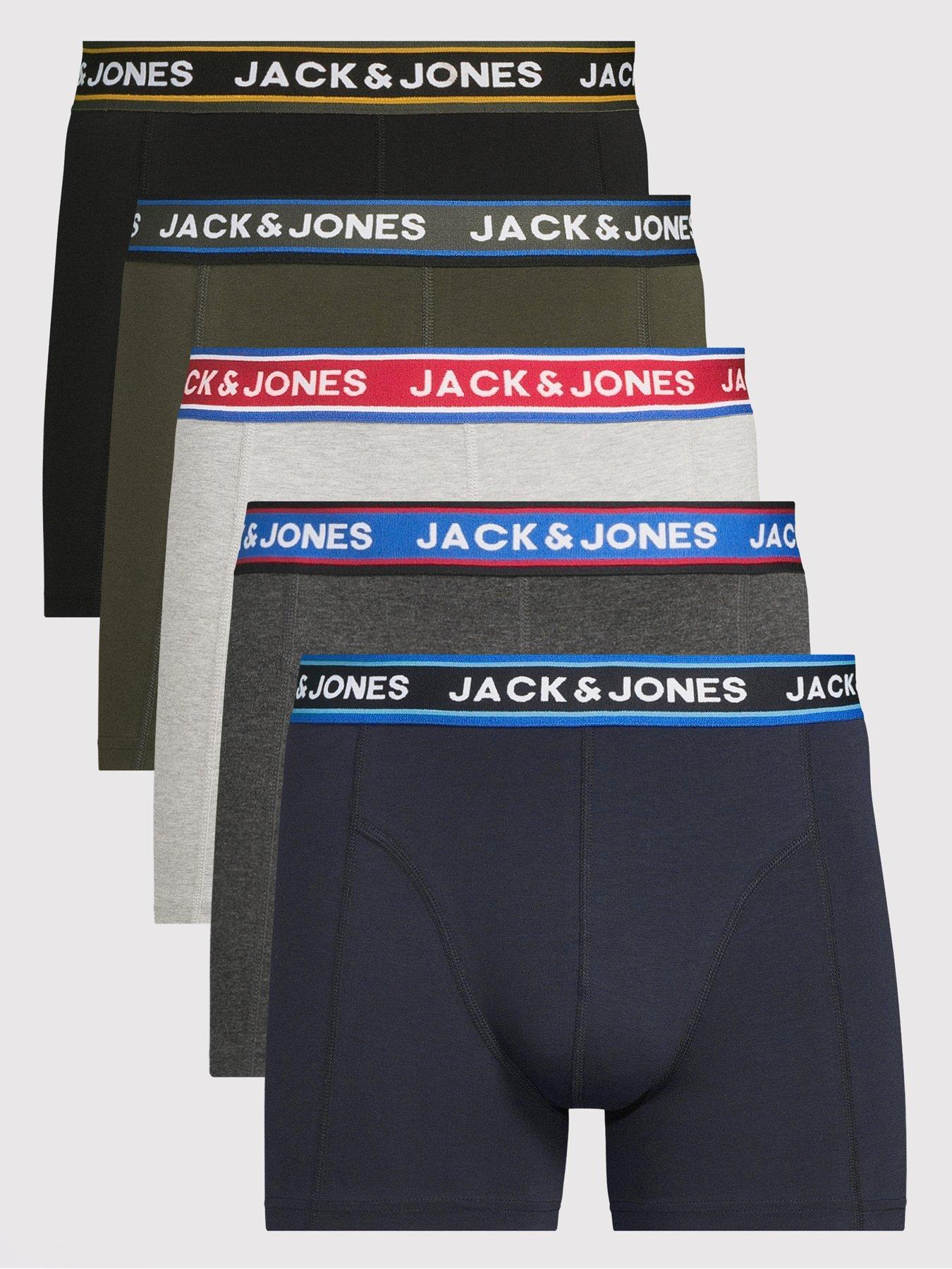 Jack & Jones Oliver 5 Pack Trunks - Multi