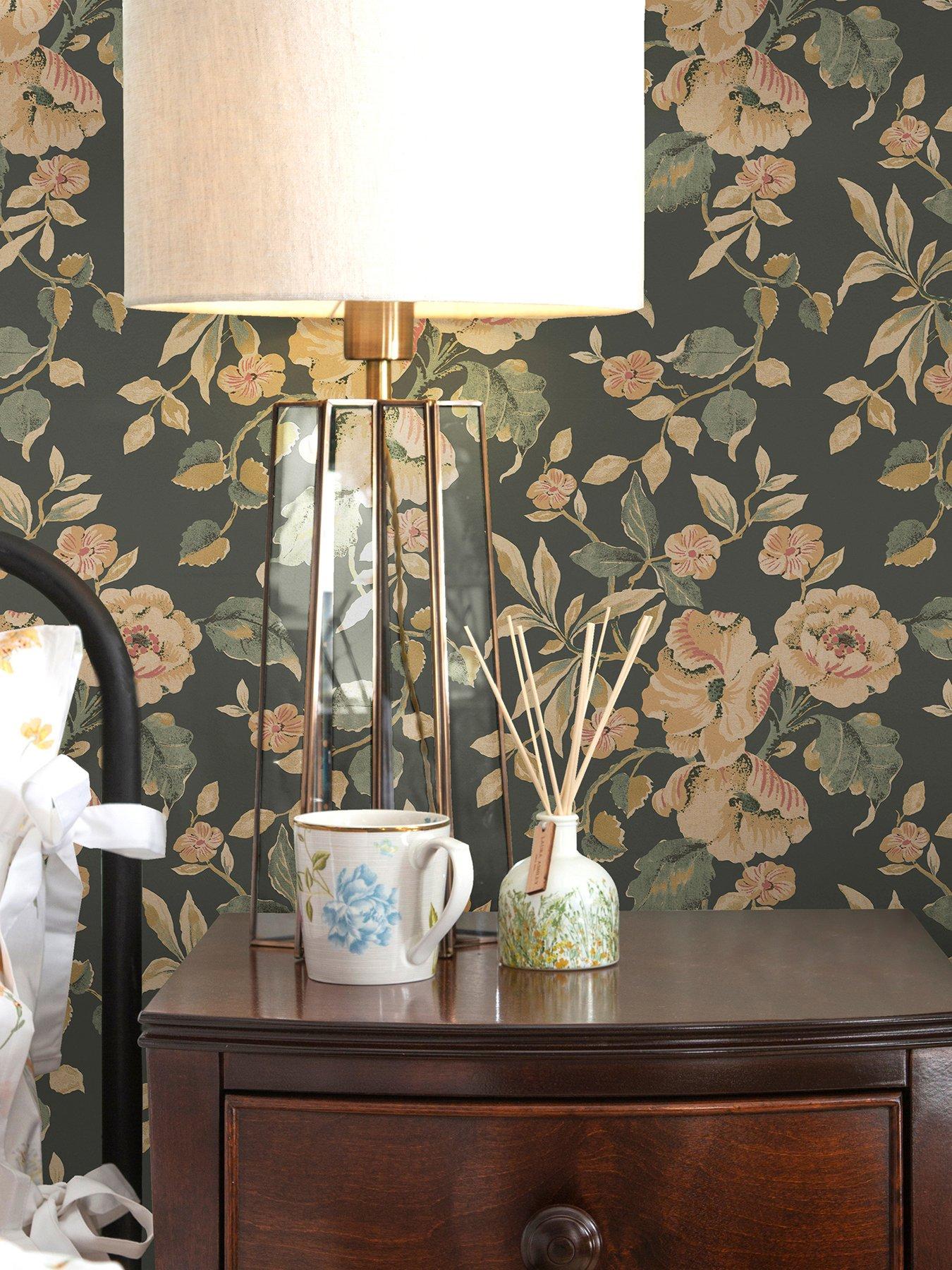 Laura Ashley Alyworth Trail Fern Wallpaper